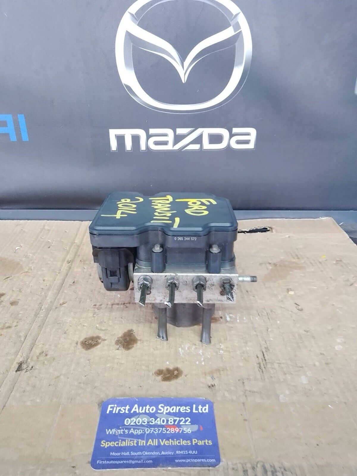 FORD TRANSIT MK8 2.2 TDCI ABS PUMP AND MODULE CONTROL BK31-2C405-CC 2014-2019