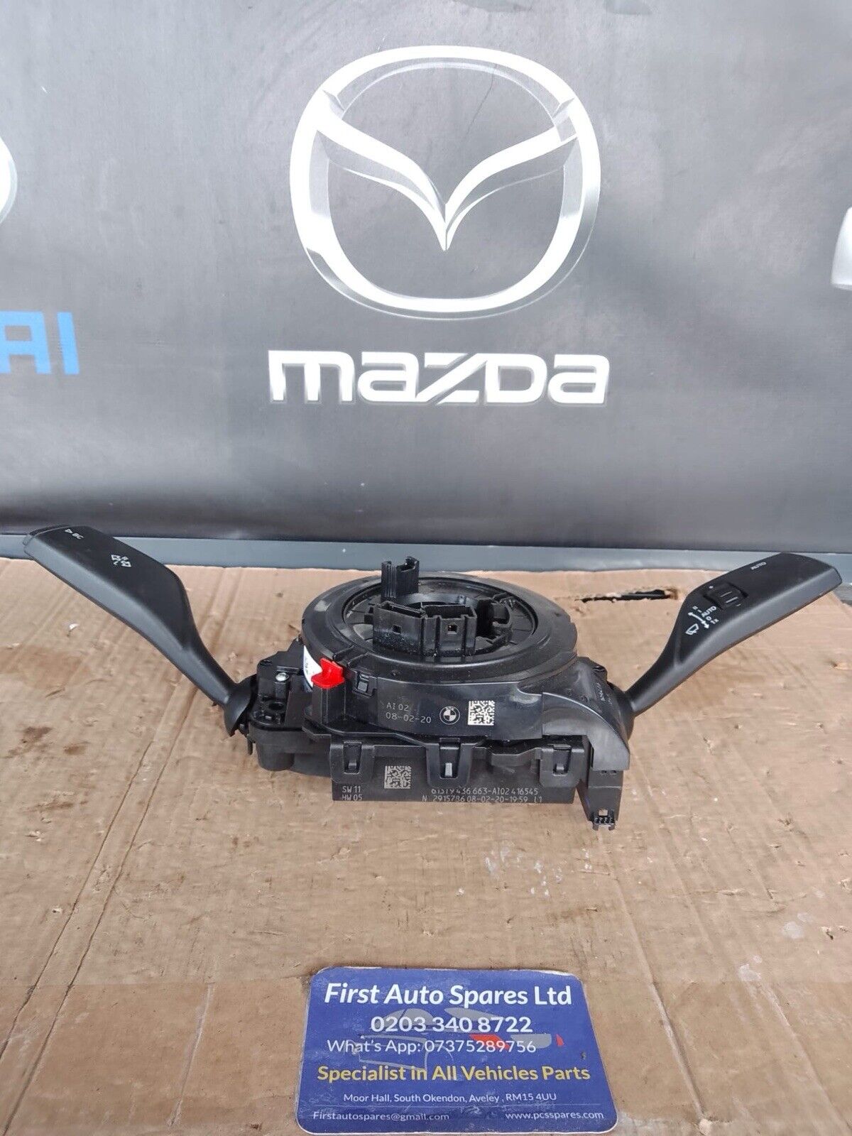 BMW 330e  2022 G20 G21 Indicator Squib Wiper Stalk Switch 9436664