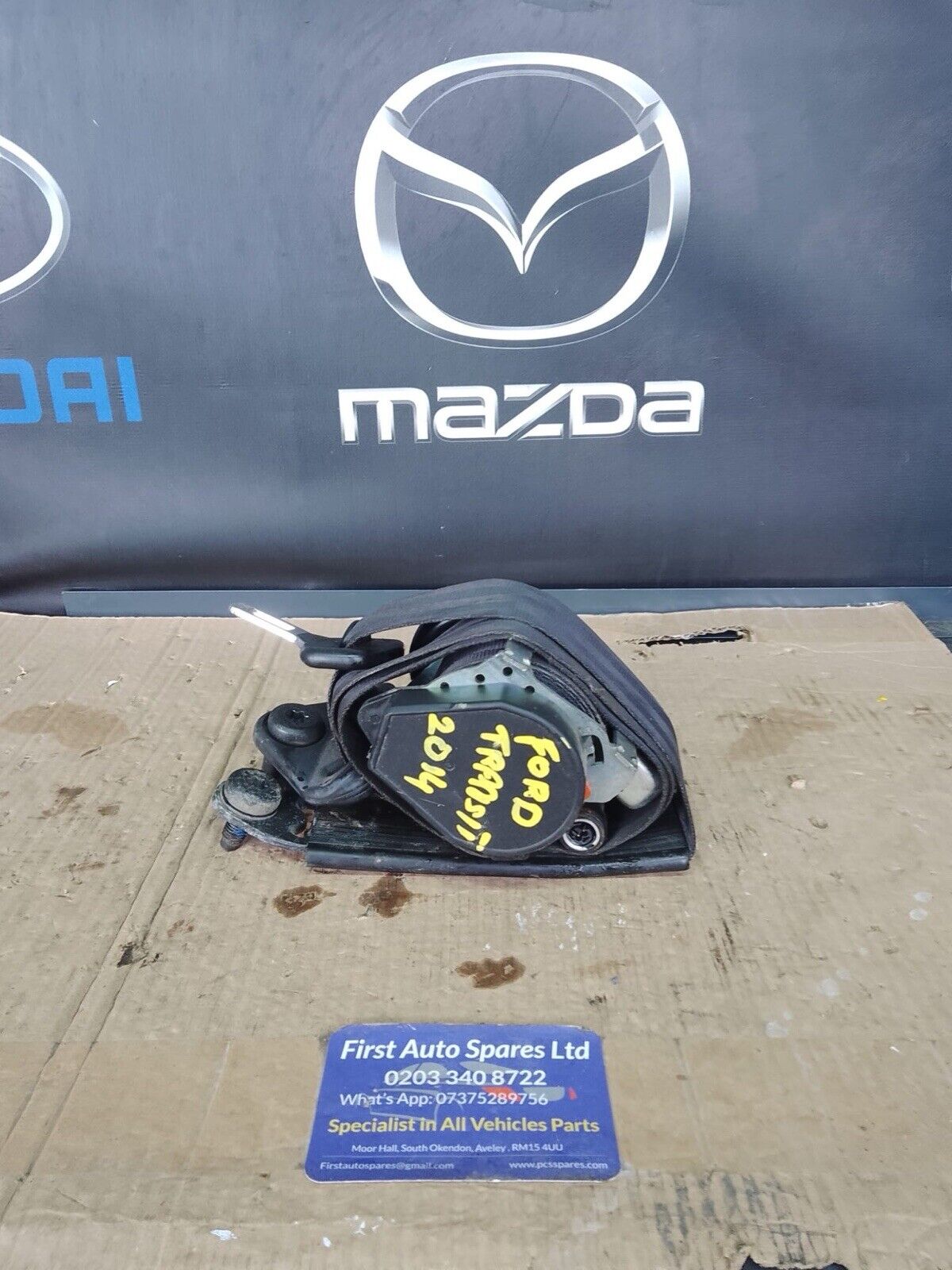 FORD TRANSIT Seat Belt Mk8 Left/Right Front - 2014-2018