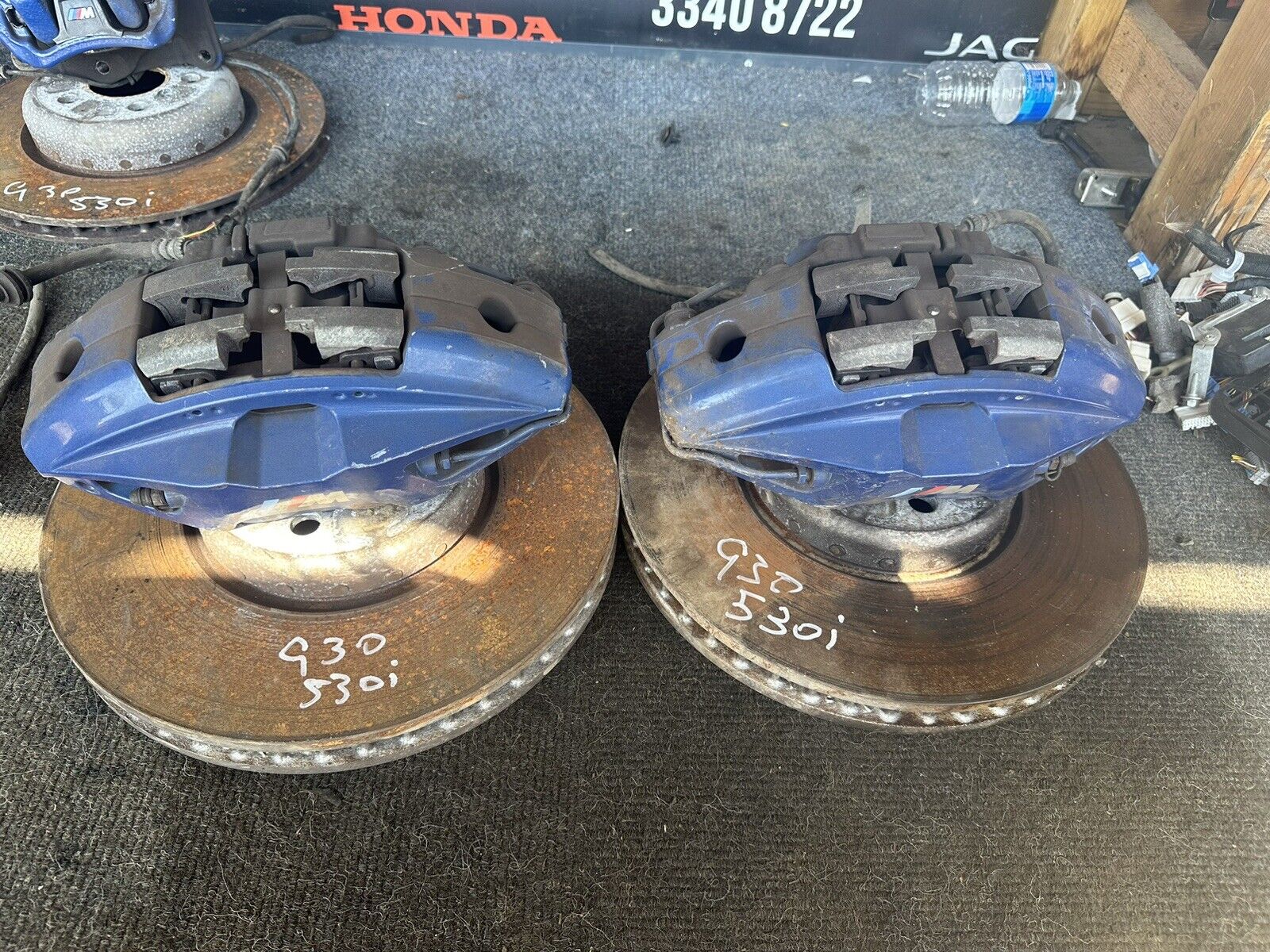 GENUINE BMW 3 5 8 SERIES G30 G20 G14 G15 G16 MSPORT BRAKE CALIPERS SET 44/374/36