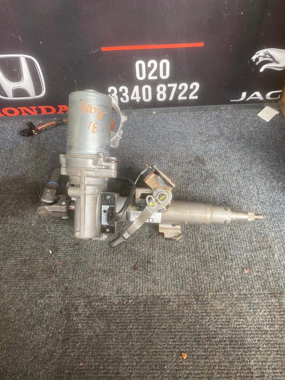 TOYOTA YARIS 2018 ELECTRIC POWER STEERING COLUMN