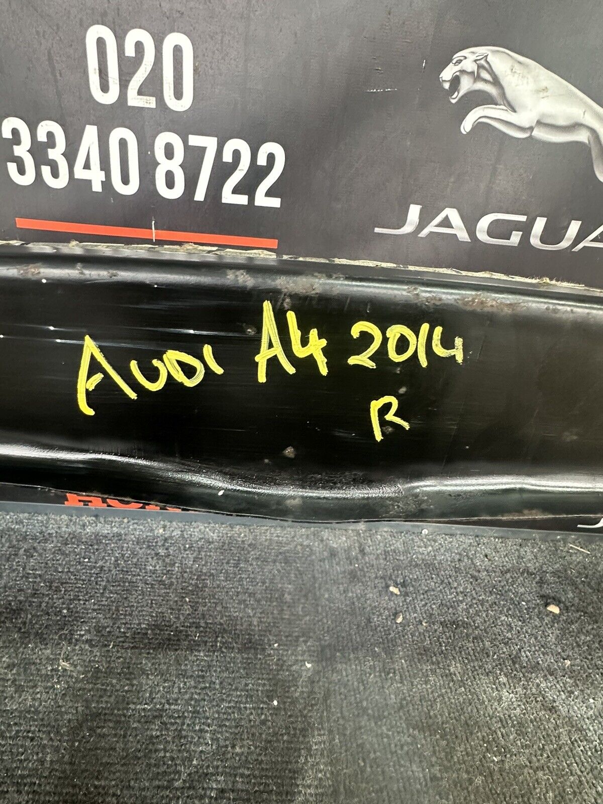 AUDI A4 Mk4 2008-2015 Rear Bumper Reinforcement Estate Crash Impact Bar