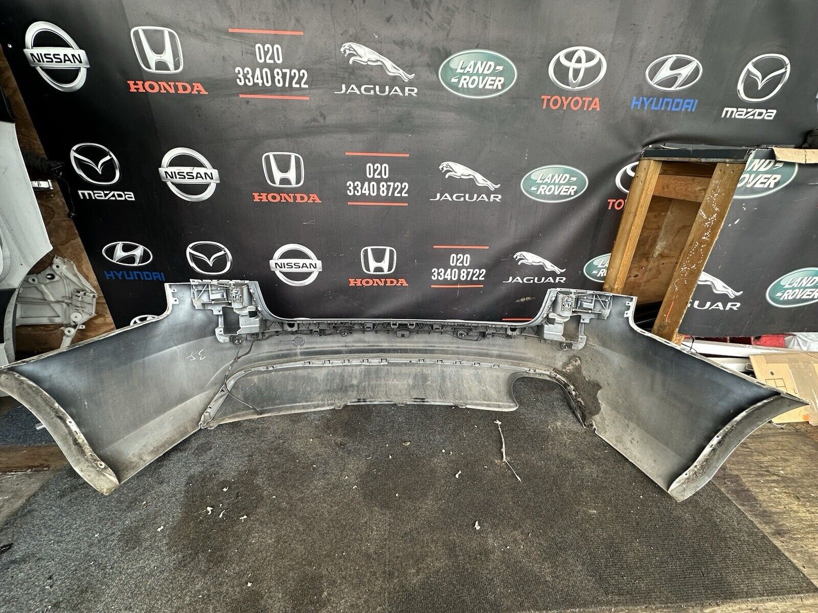 AUDI A4 B8.5 (2014) ESTATE REAR BUMPER