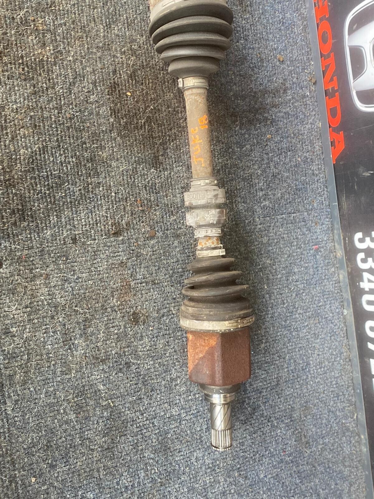 NISSAN JUKE 2018 PETROL N/S LEFT DRIVE SHAFT