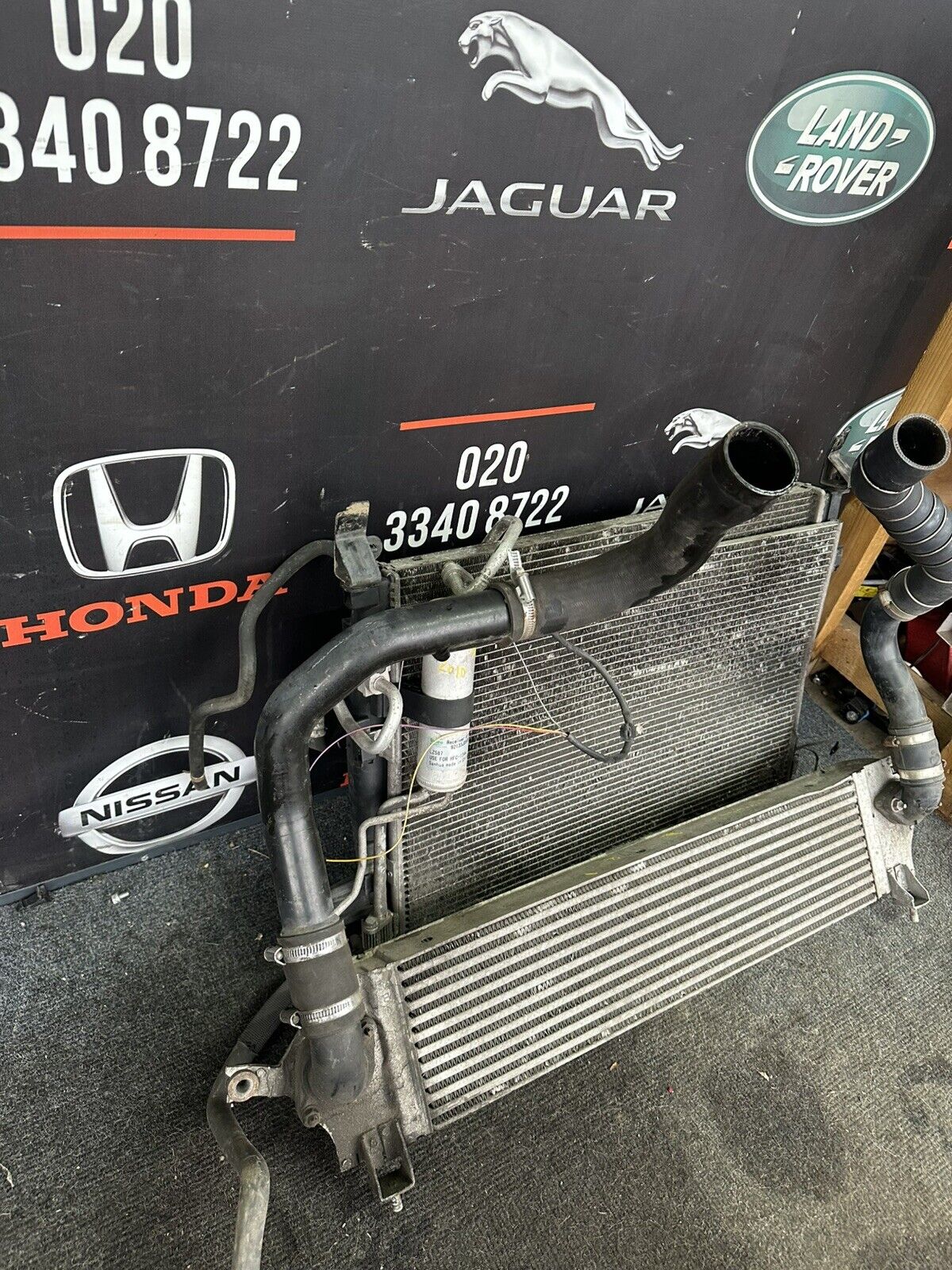 NISSAN QASHQAI COMPLETE RADIATOR RAD PACK  1.5 DCI DIESEL J10 10 - 13