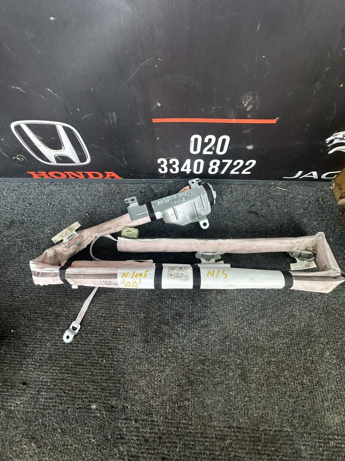 2017-2023 NISSAN LEAF MK2 CURTAIN ROOF AIR BAG LEFT SIDE