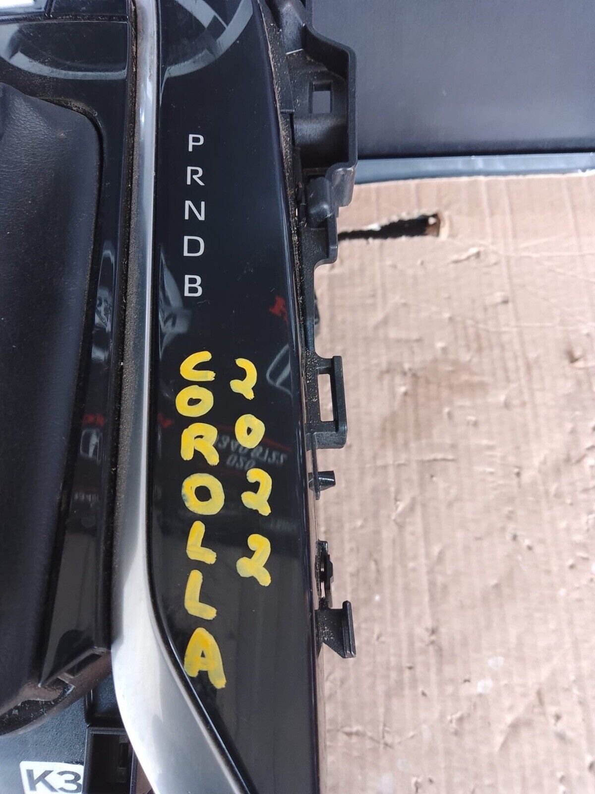 TOYOTA COROLLA GEAR SHIFTER SELECTOR 1 SPEED AUTO MK12 2018-2024 3597002110C0