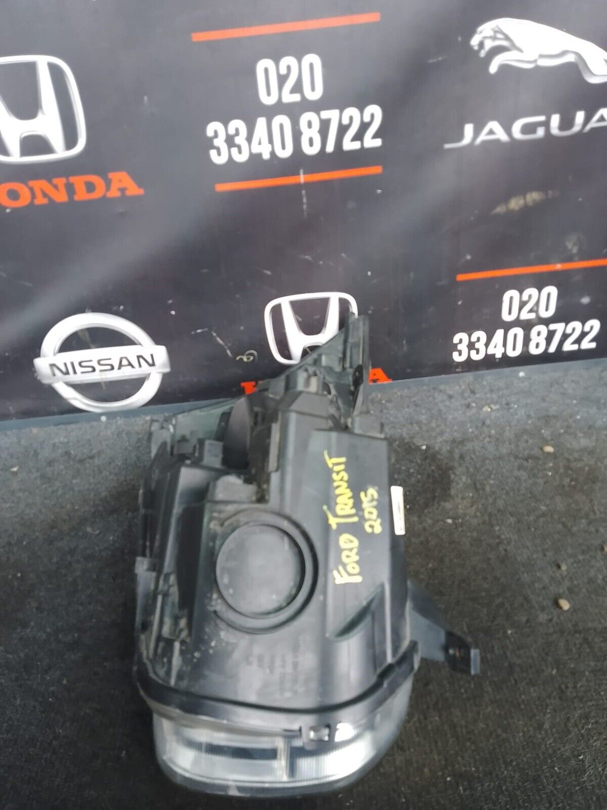 Ford Transit MK8 N/S Lift Halogen Headligt