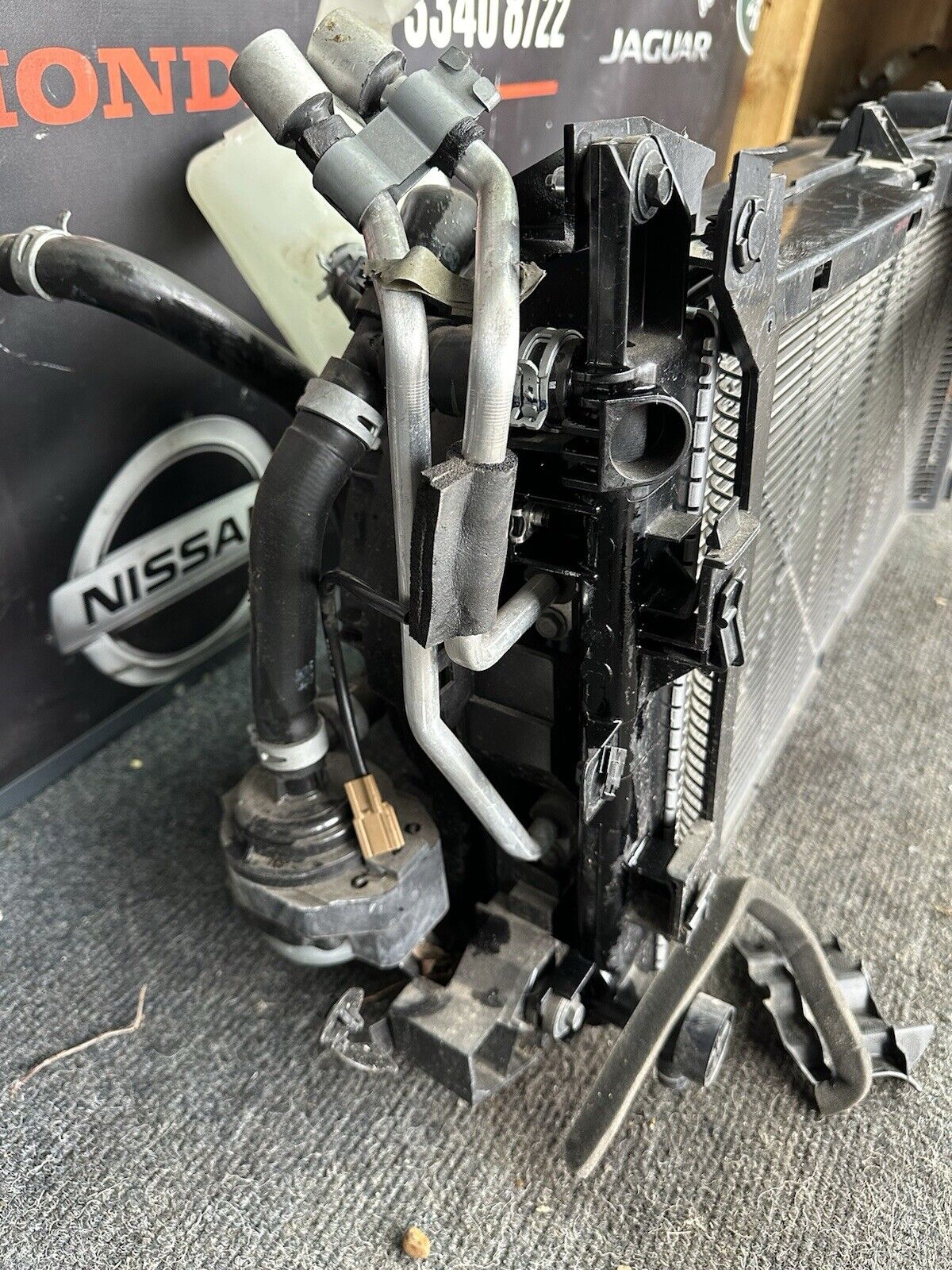 2017-2023 NISSAN LEAF MK2 EV RADIATOR RAD PACK COMPLETE