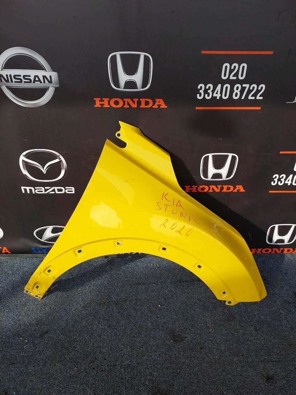 KIA STONIC 2020 O/S WING FENDER RH