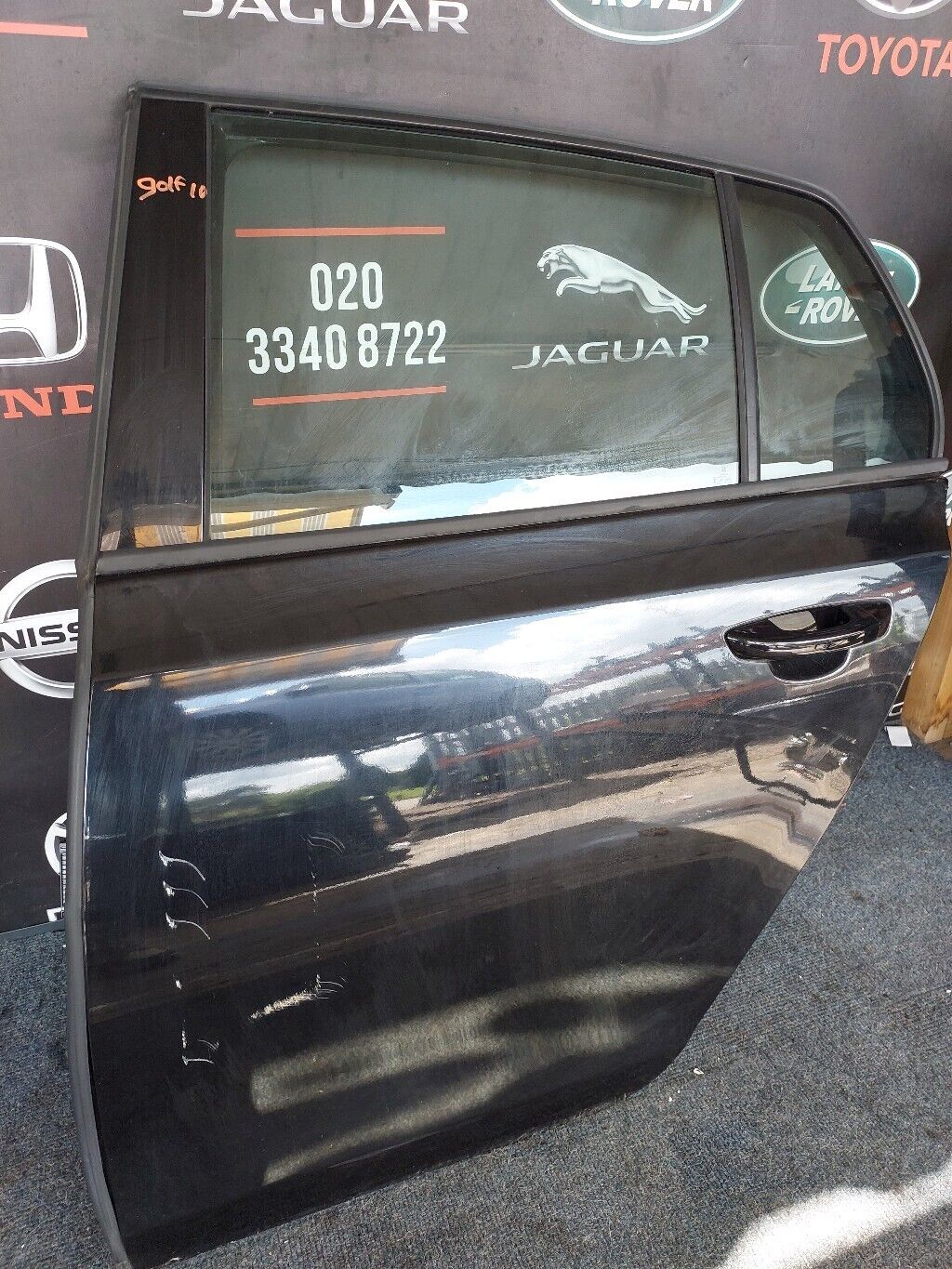 VOLKSWAGEN GOLF N/S REAR DOOR 2010