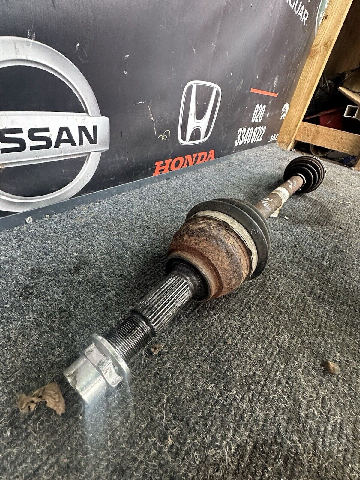NISSAN LEAF DRIVESHAFT FRONT LEFT ELECTRIC 391005SA1A MK2 2017 - 2024