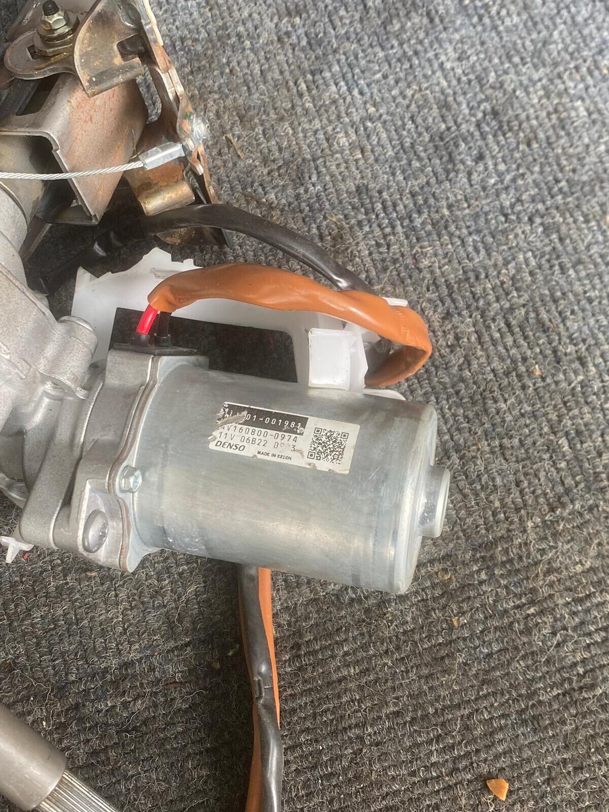 TOYOTA YARIS 2018 ELECTRIC POWER STEERING COLUMN