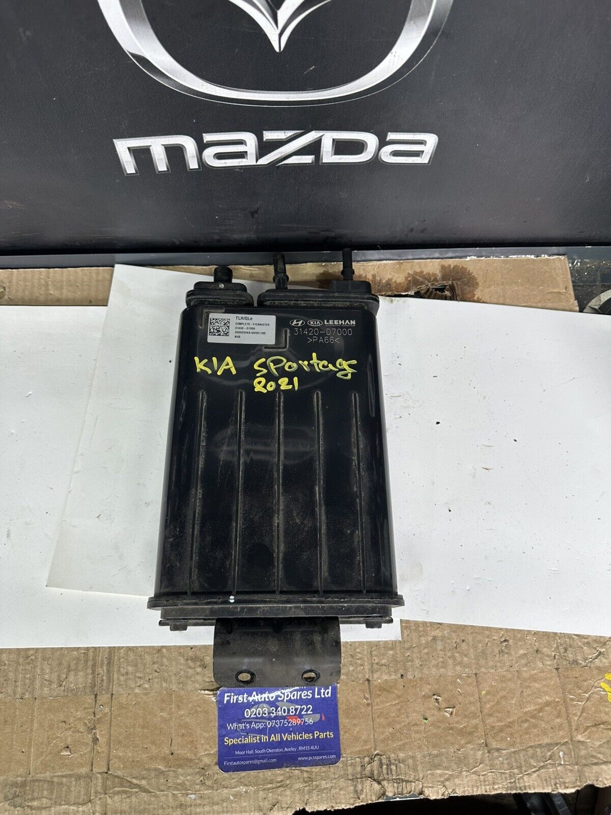 KIA Hyundai Charcoal Filter Avaporator Canister Box Housing Tank 31420-D7000