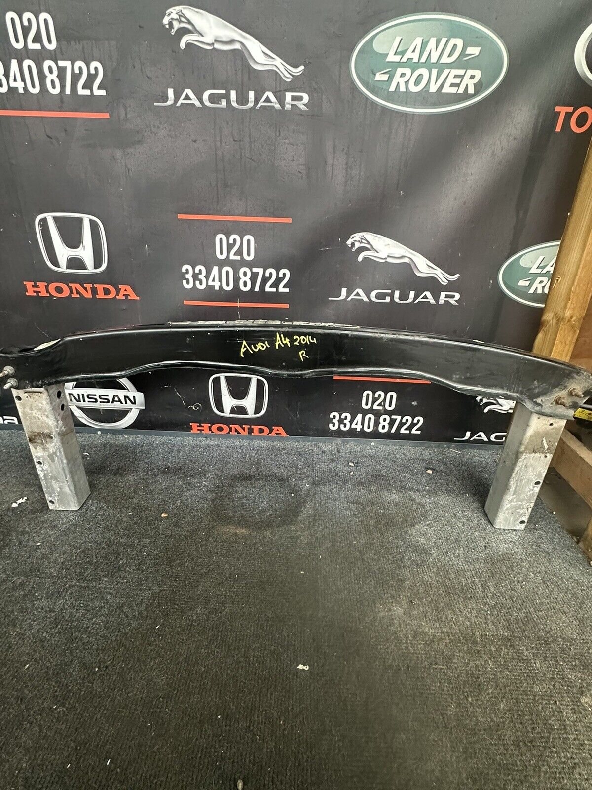 AUDI A4 Mk4 2008-2015 Rear Bumper Reinforcement Estate Crash Impact Bar