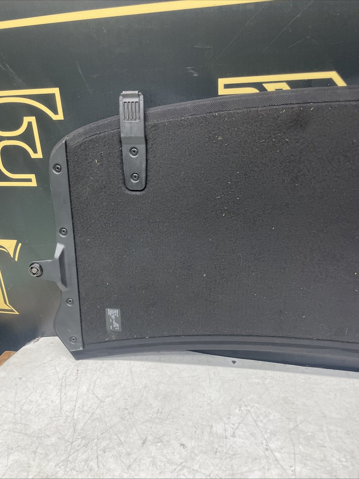 BMW 4 SERIES F36 PARCEL SHELF LOAD LUGGAGE COVER BLACK 7337286 2013-2021