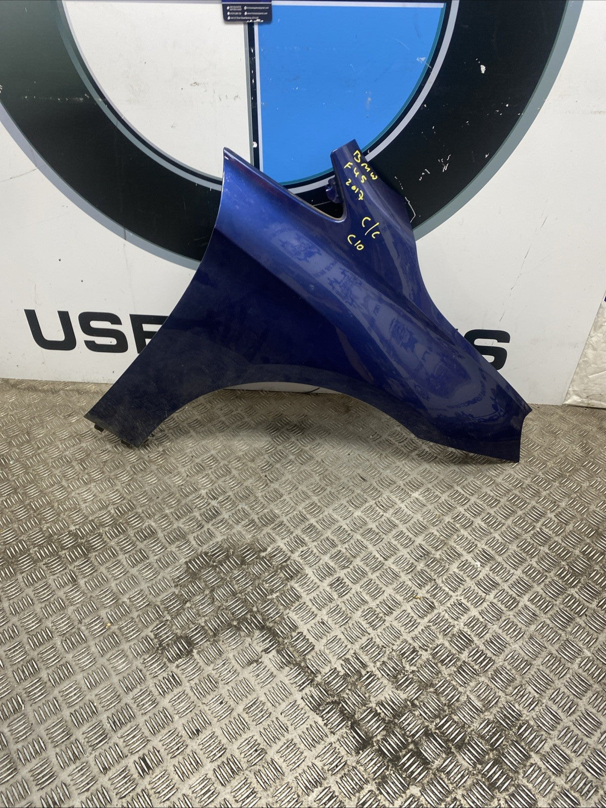 BMW F45 F46 2 SERIES Wing Front O/S Drivers Side Right 41007382184