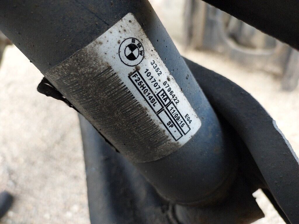 BMW X5 X6 F15 F16 REAR SUBFRAME AXLE COMPLETE, HANDBRAKE, DIFF, SUSPENSION