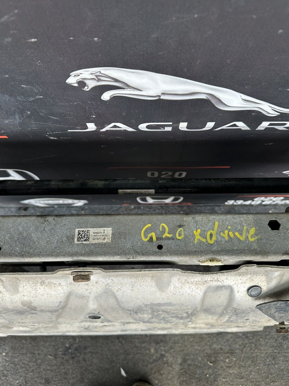 BMW G20 G21 G22 4x4 X-DRIVE FRONT AXLE BEAM CARRIER SUBFRAME SUSPENSION 6883293