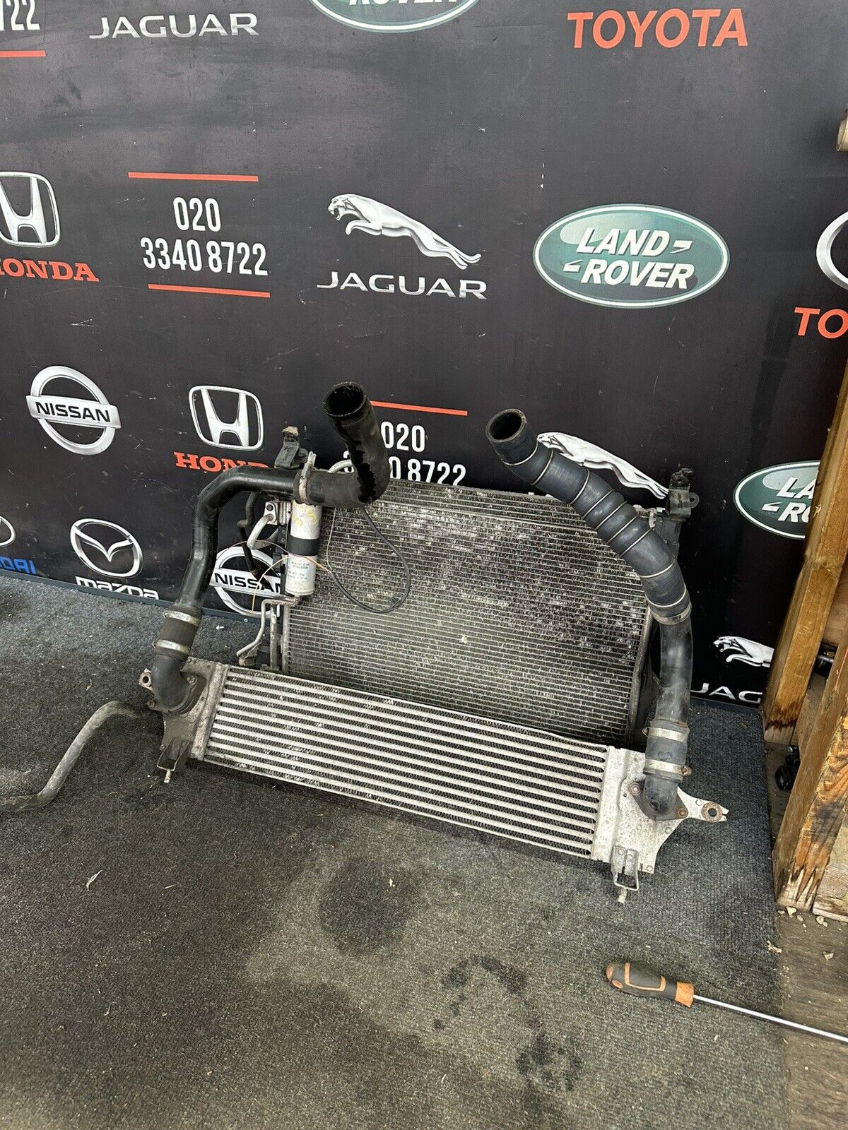 NISSAN QASHQAI COMPLETE RADIATOR RAD PACK  1.5 DCI DIESEL J10 10 - 13