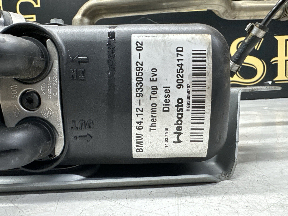 BMW X5 F15 X6 F16 2013-2018 Webasto Autonomous Aux Parking Heater 9330592 OEM