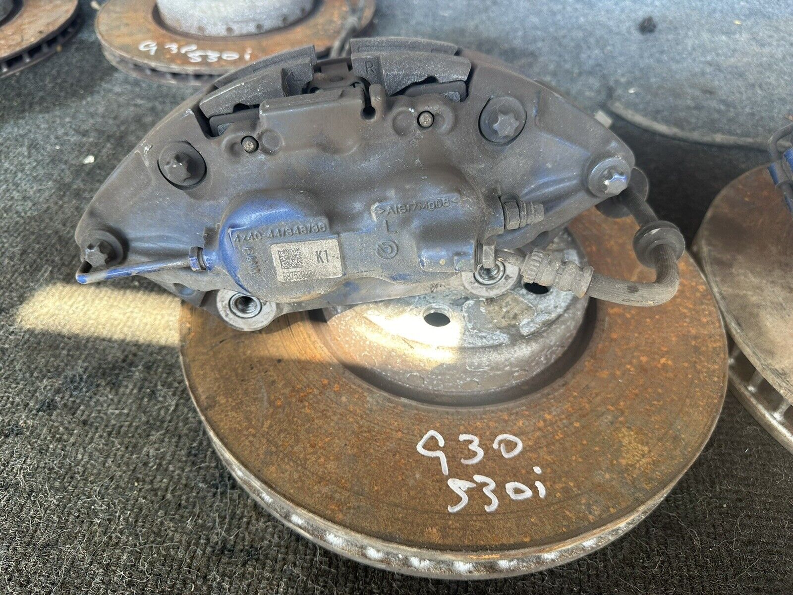 GENUINE BMW 3 5 8 SERIES G30 G20 G14 G15 G16 MSPORT BRAKE CALIPERS SET 44/374/36