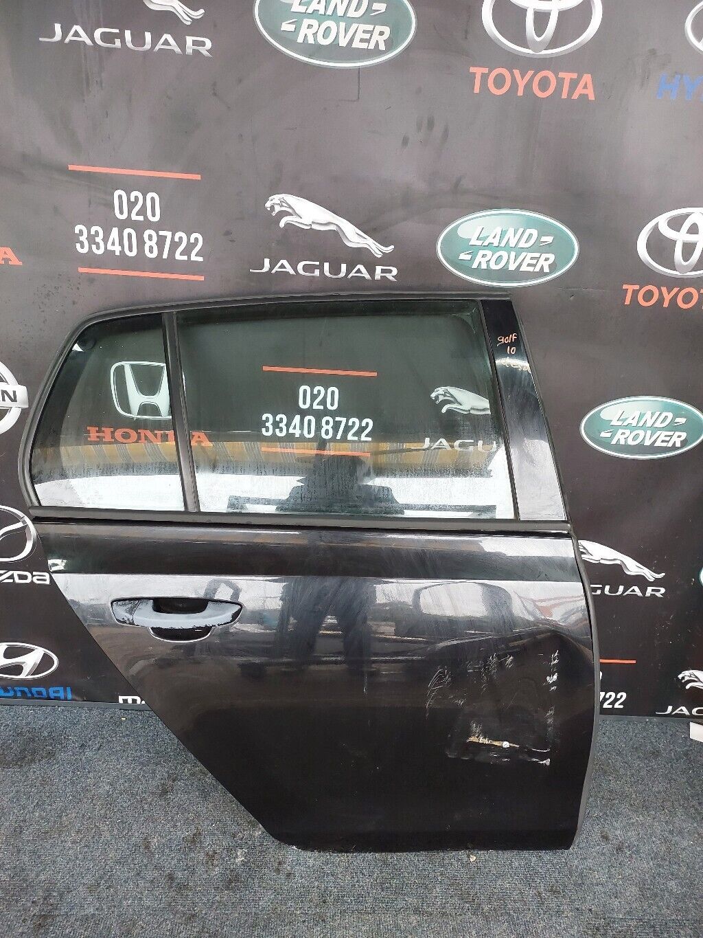 VOLKSWAGEN GOLF O/S REAR DOOR RH 2010