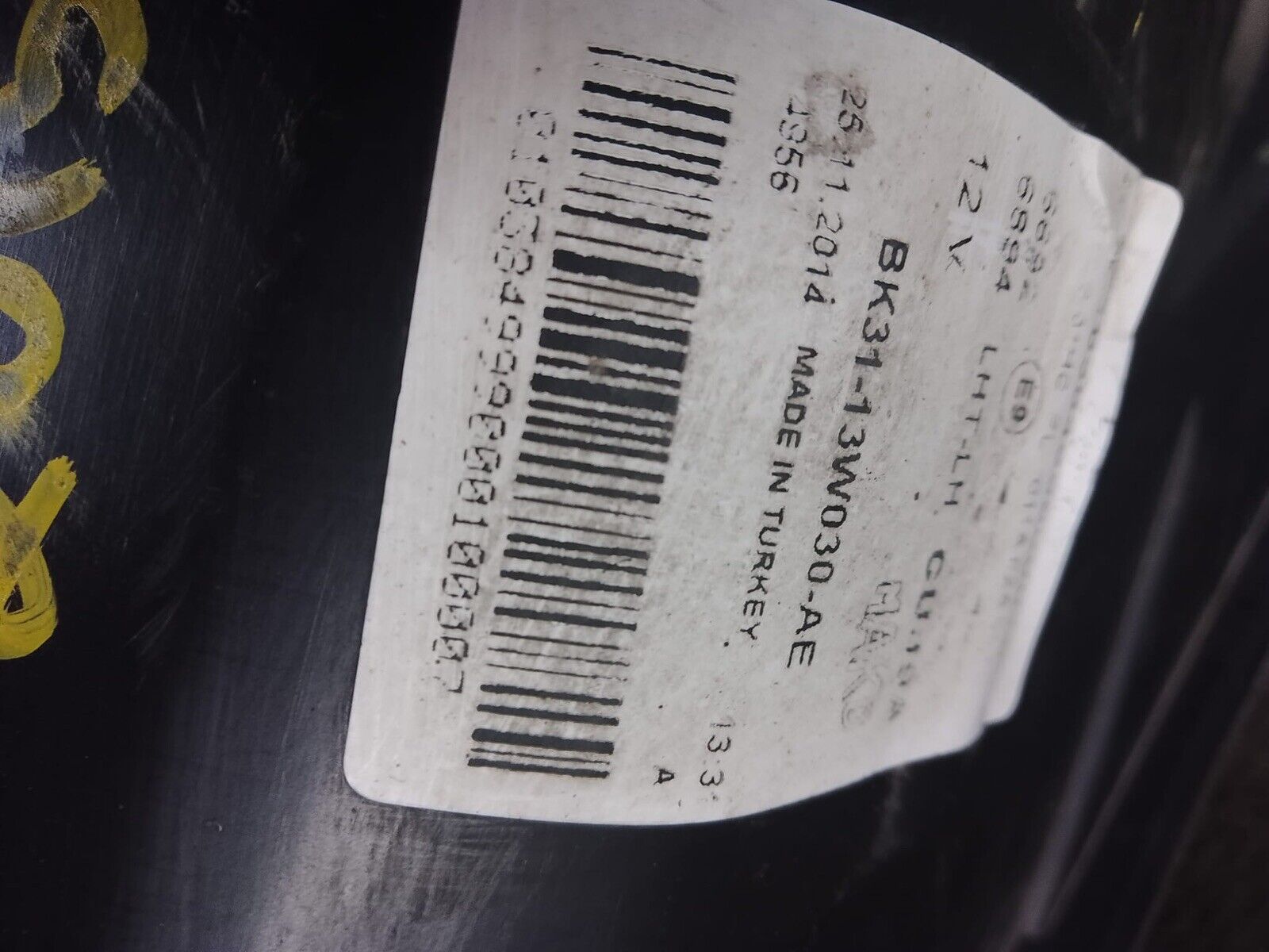 Ford Transit MK8 N/S Lift Halogen Headligt