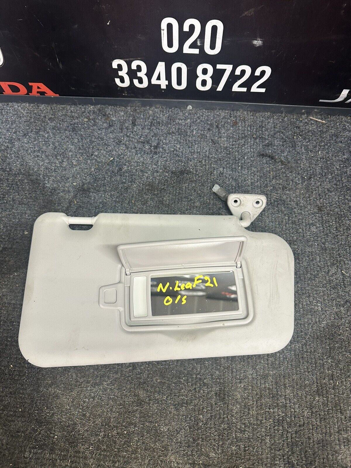 Nissan Leaf 2021 Mk2 Sun Visor Right Side