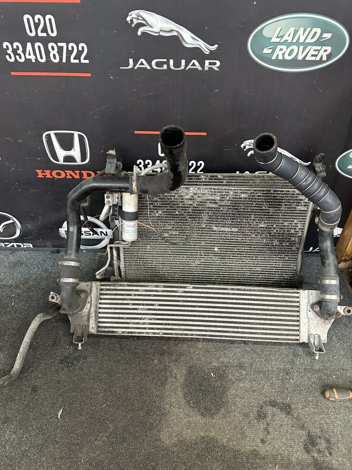 NISSAN QASHQAI COMPLETE RADIATOR RAD PACK  1.5 DCI DIESEL J10 10 - 13