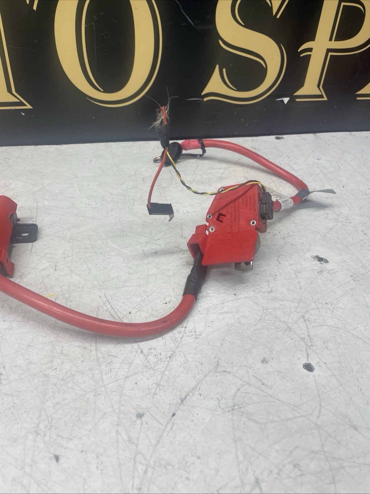 2013 BMW 1 SERIES F20 POWER DISTRIBUTION CONTROL & N CABLE 922775204 10304410