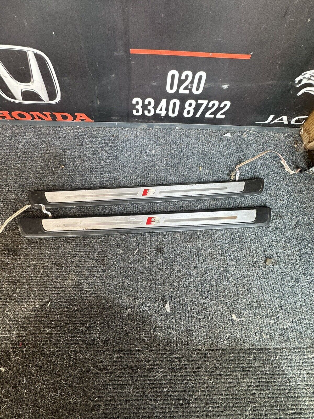 AUDI A3 S3 8V 2016 -2019 Passenger Side Door Sill Light Strip S-line