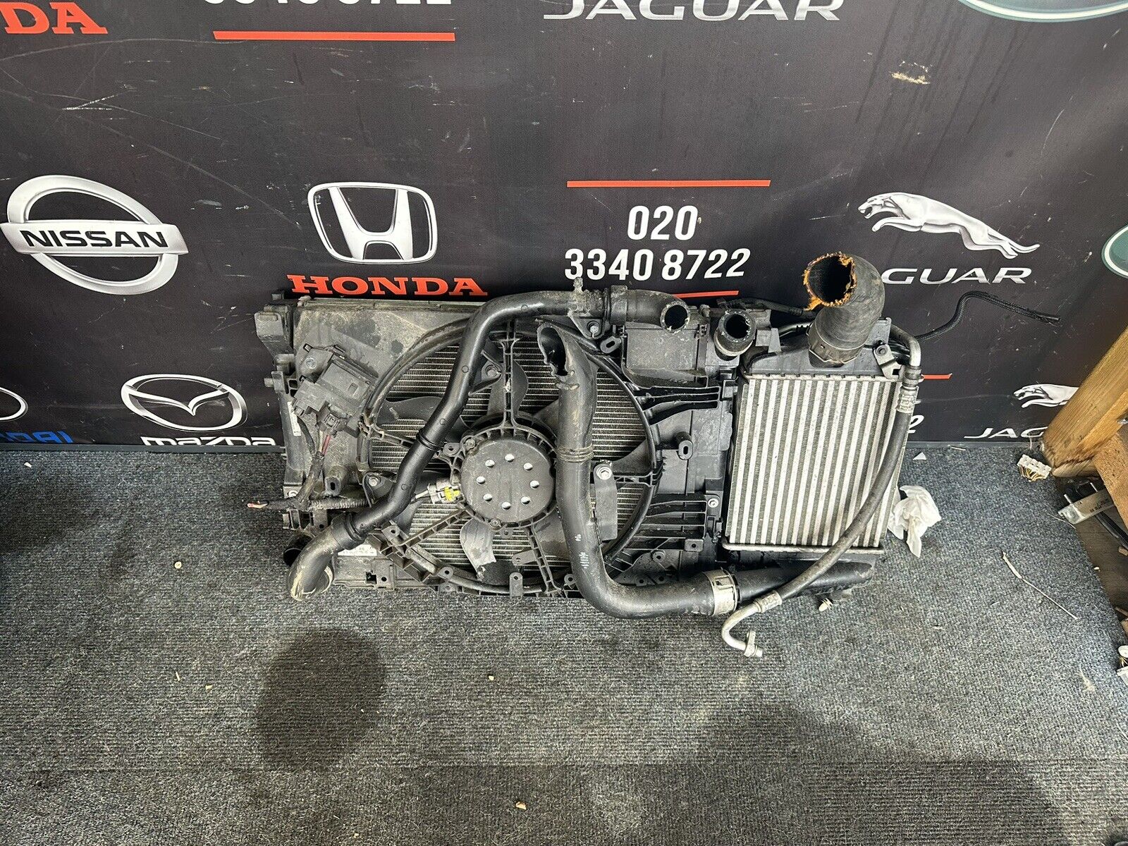 2022 NISSAN JUKE MK2 F16 1.0 PETROL AUTOMATIC RADIATOR PACK OEM