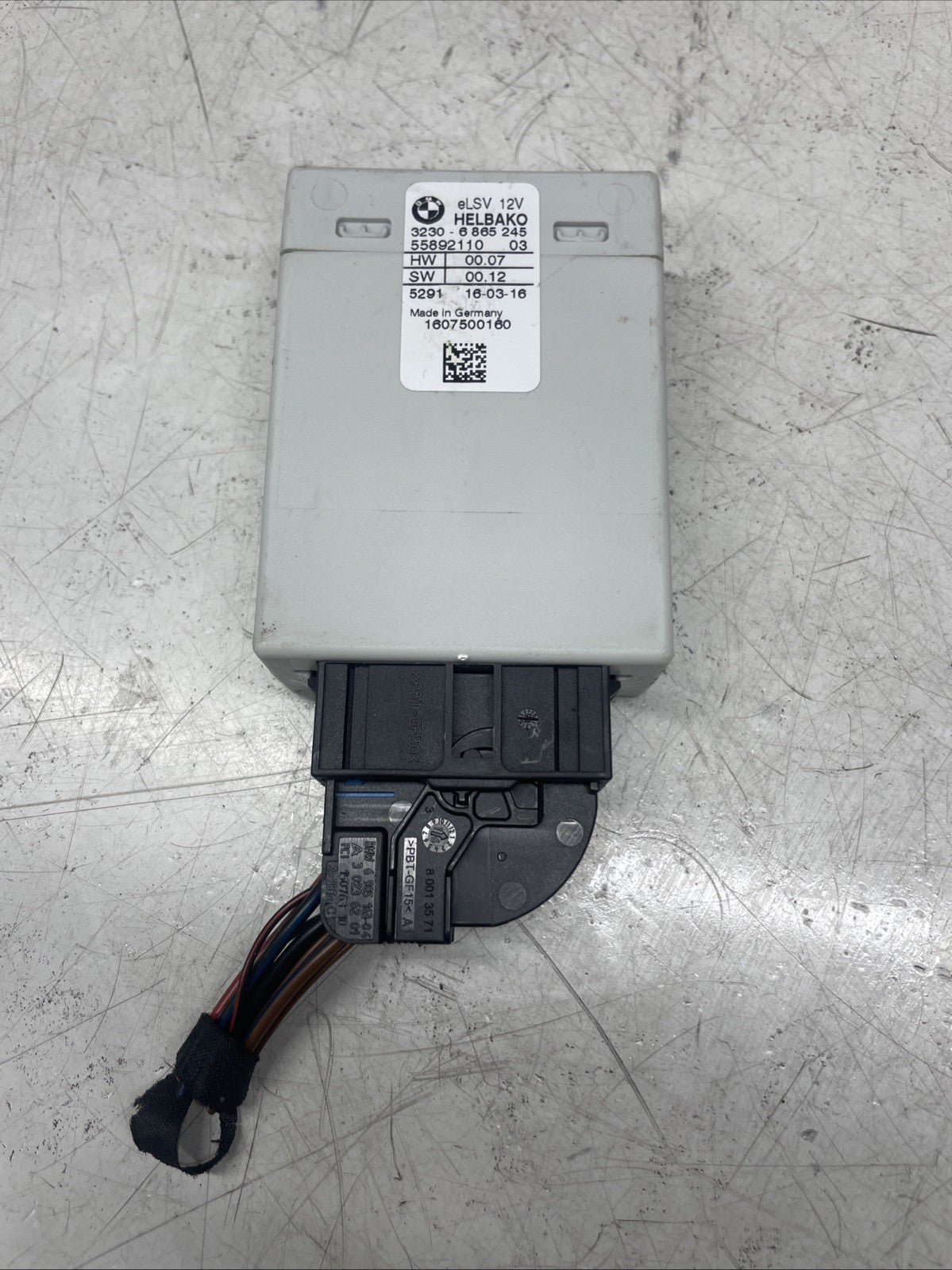BMW X5 F15 2016 POWER STEERING CONTROL MODULE ECU UNIT 6865245