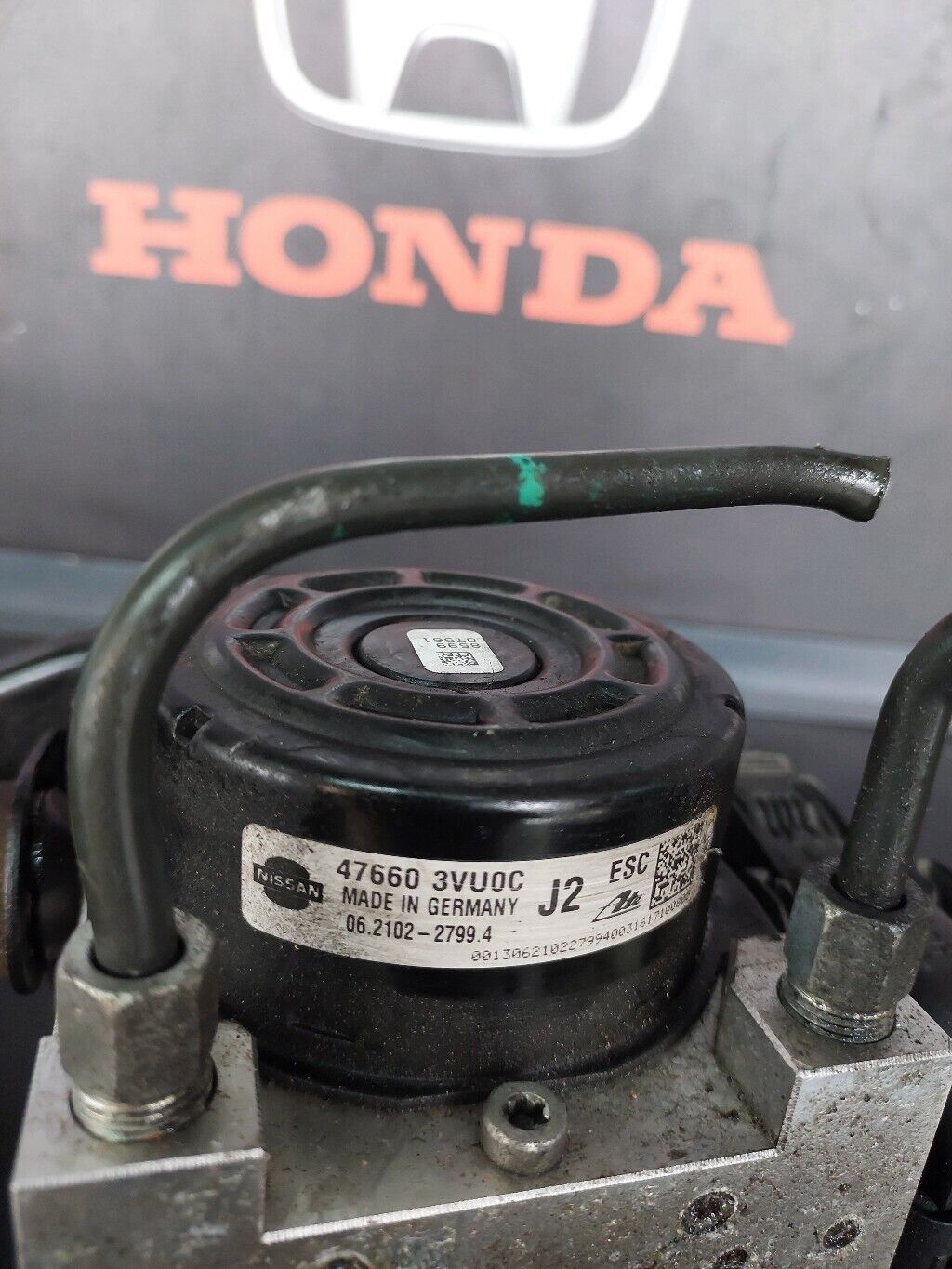 NISSAN NOTE 2016 PETROL ABS PUMP MODULATOR 476603VU0C
