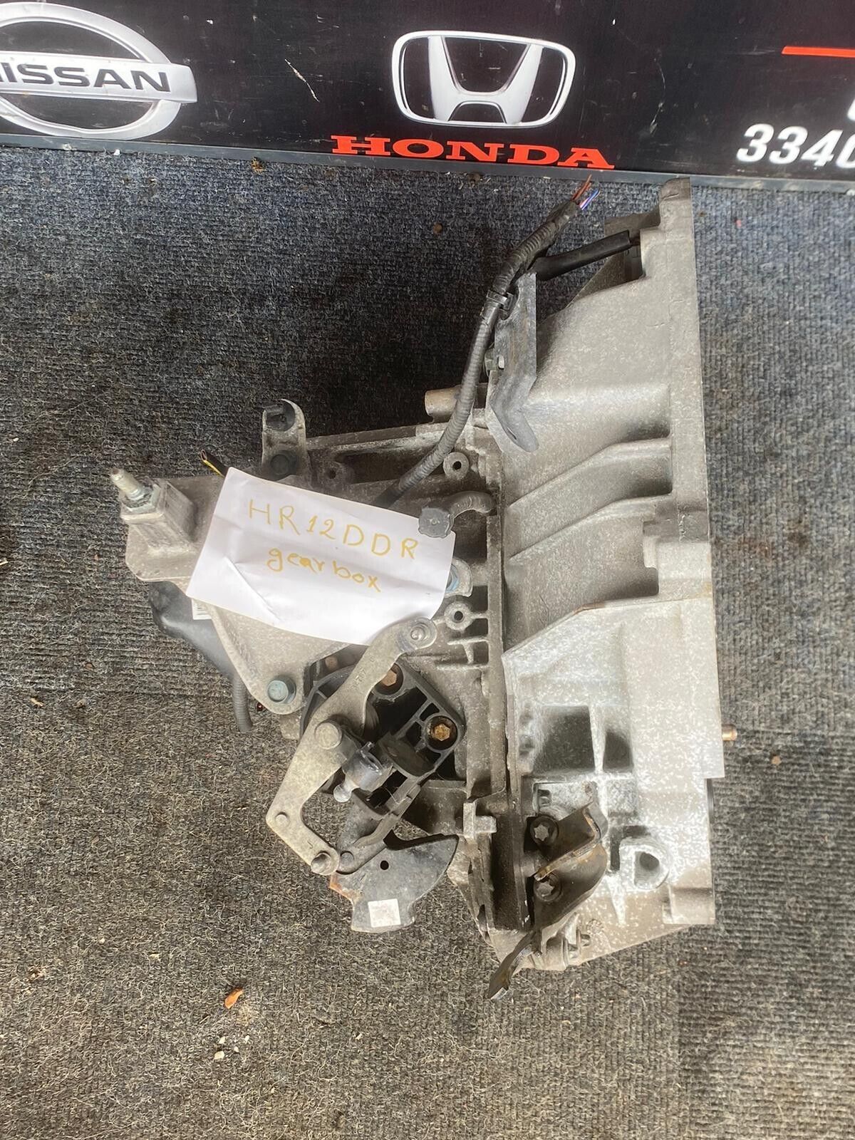 2016 NISSAN NOTE 1.2L PETROL MANUAL GEARBOX FOR ENGINE CODE HR12DDR
