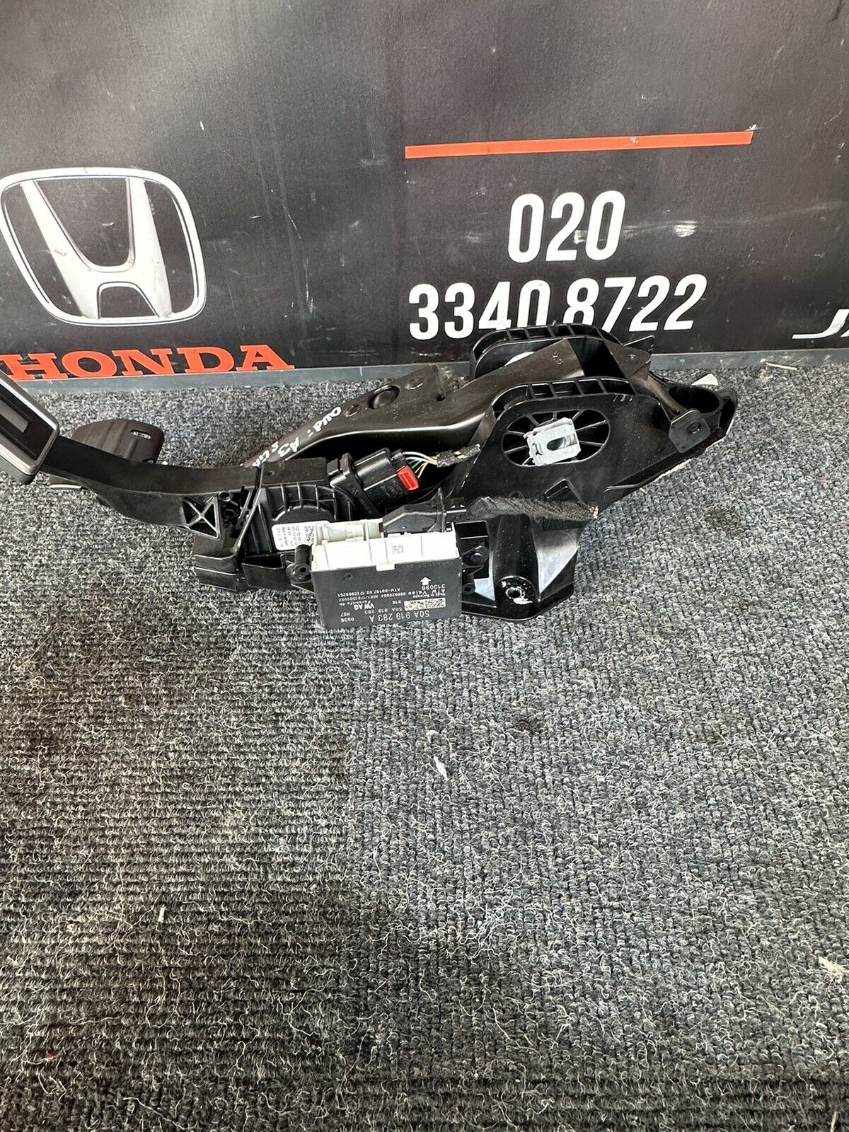 Audi A3 2017 8V Facelift Accelerator Pedal/Brake Pedal