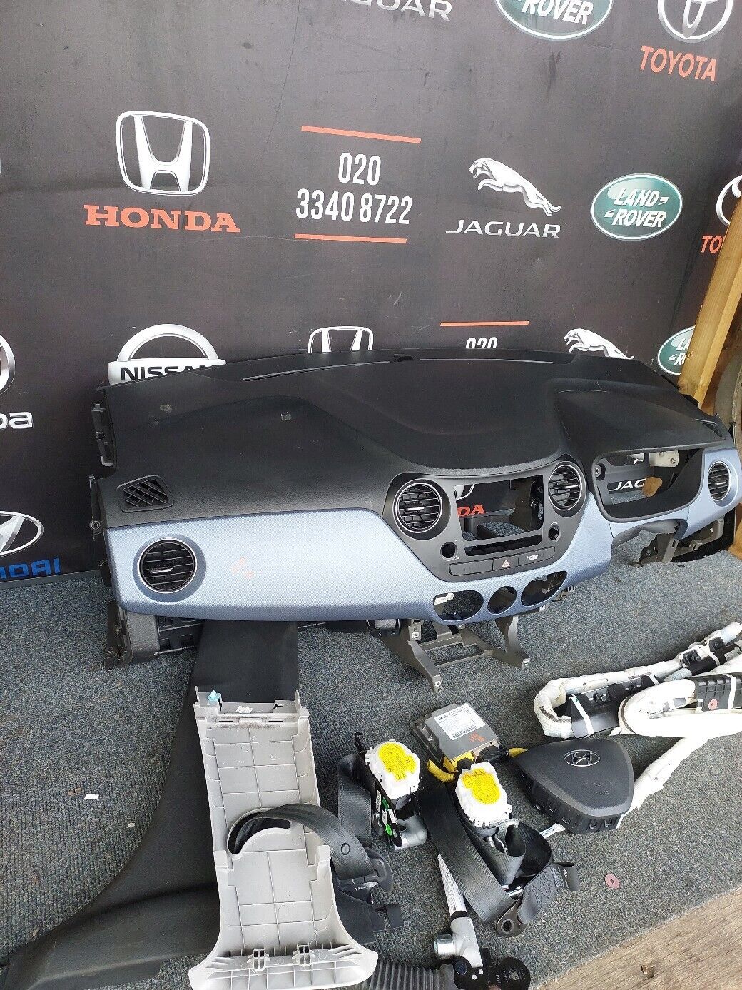 HYUNDAI i10 2016 COMPLETE DASHBOARD SEATBELT & AIRBAG KIT