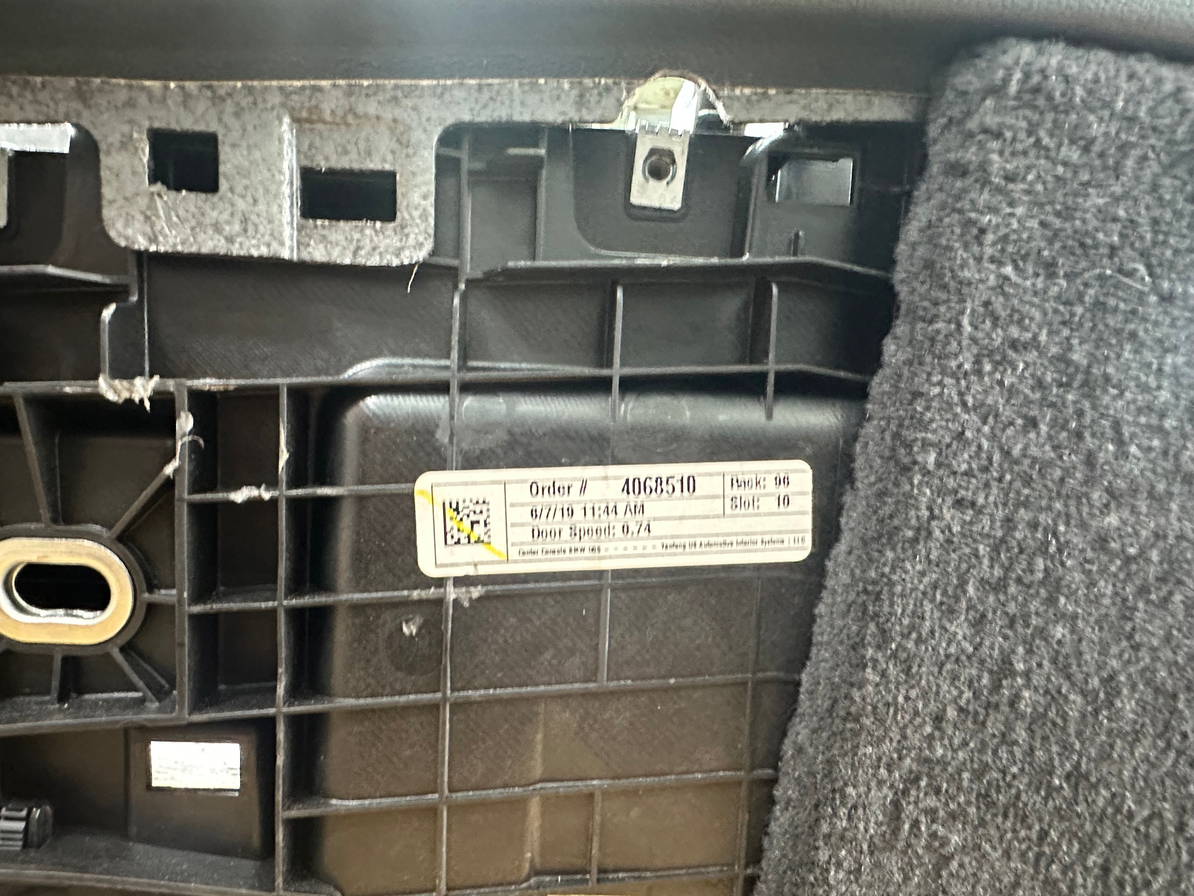 BMW X5 G05 2019 Center Console (939987309) (6521913785449) (9399726)