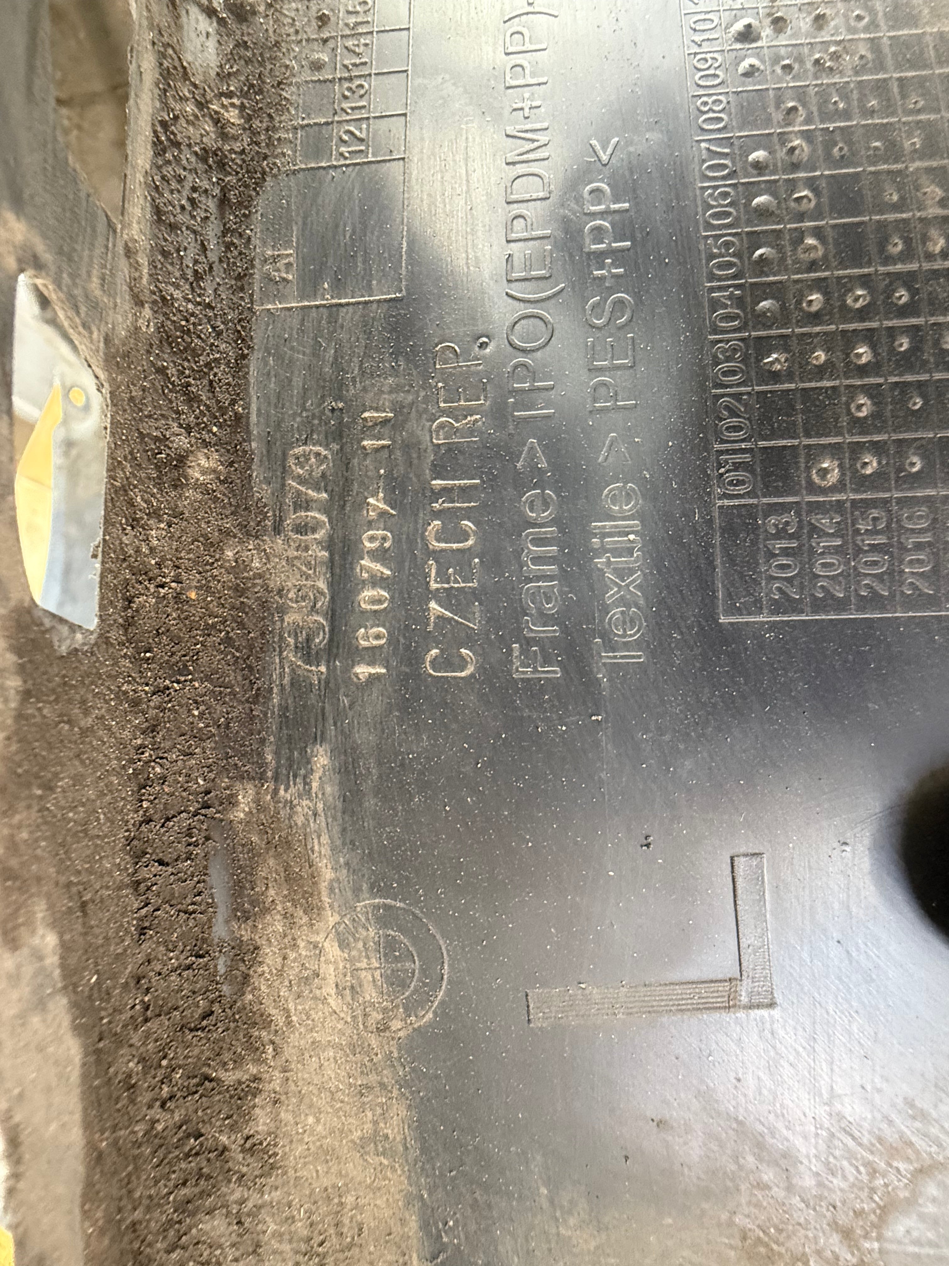 BMW i3 2013–2021 Rear Left Wheel Arch Liner N/S/R (7394079)