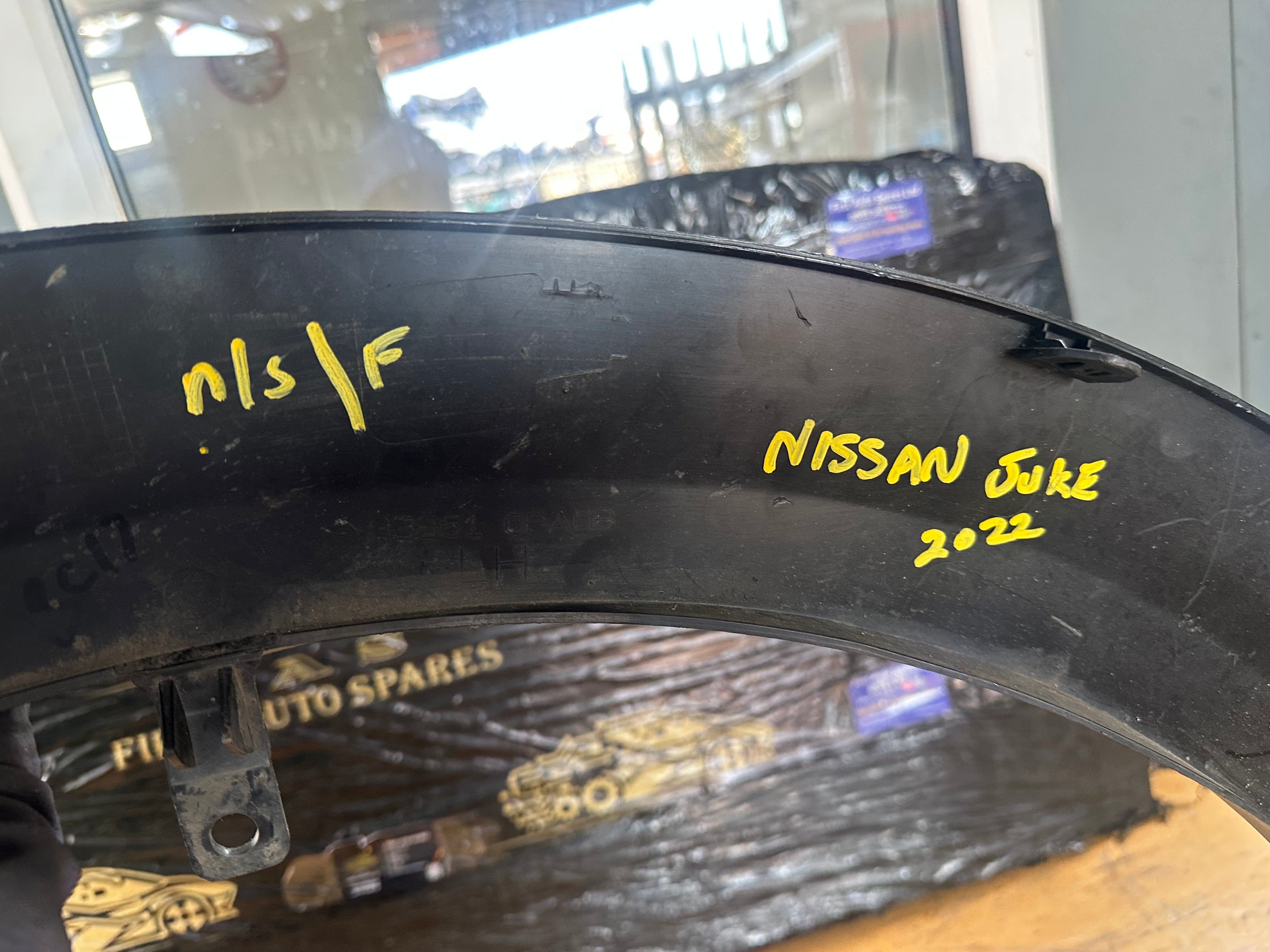 Nissan Juke 2022 N/S/F Left Passenger Front Wheel Arch Trim (63861 6PA0B)