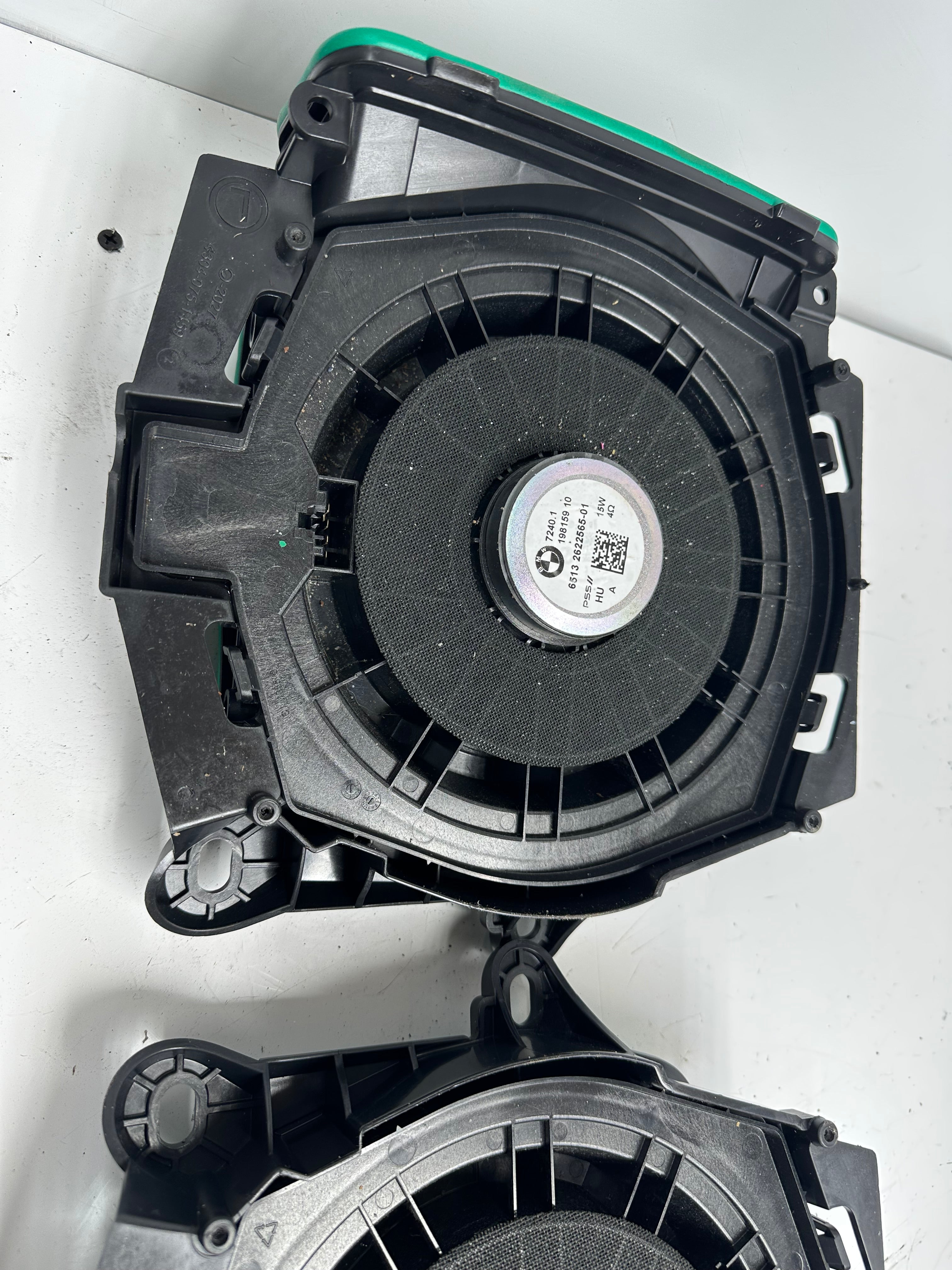BMW 3 Series G20 G21 Right & Left Subwoofer Bass Speakers (6513 2622566-01) (6513 2622565-01)