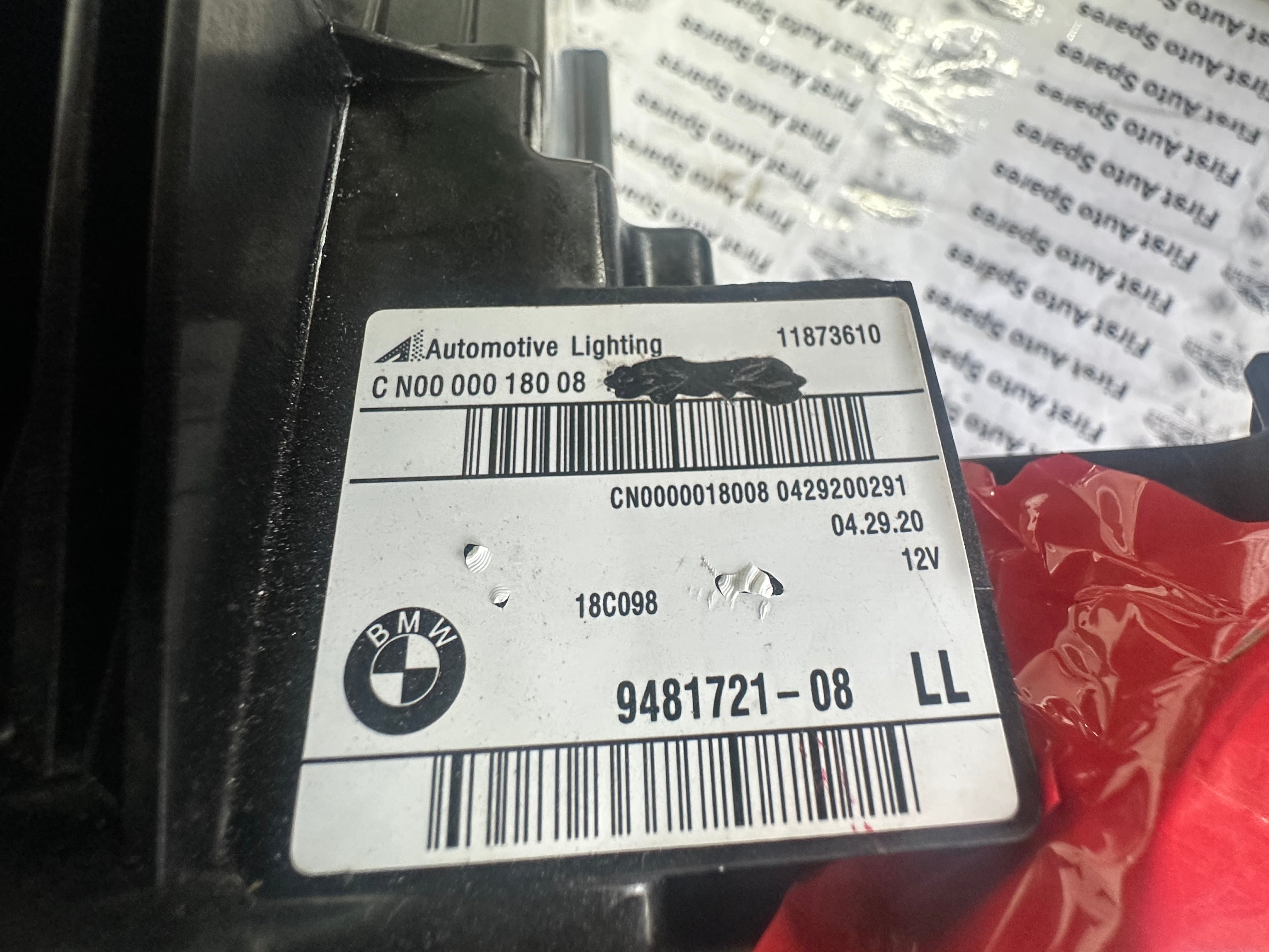 BMW 3 Series G20 G21 LED Right Headlight (9481721-08)