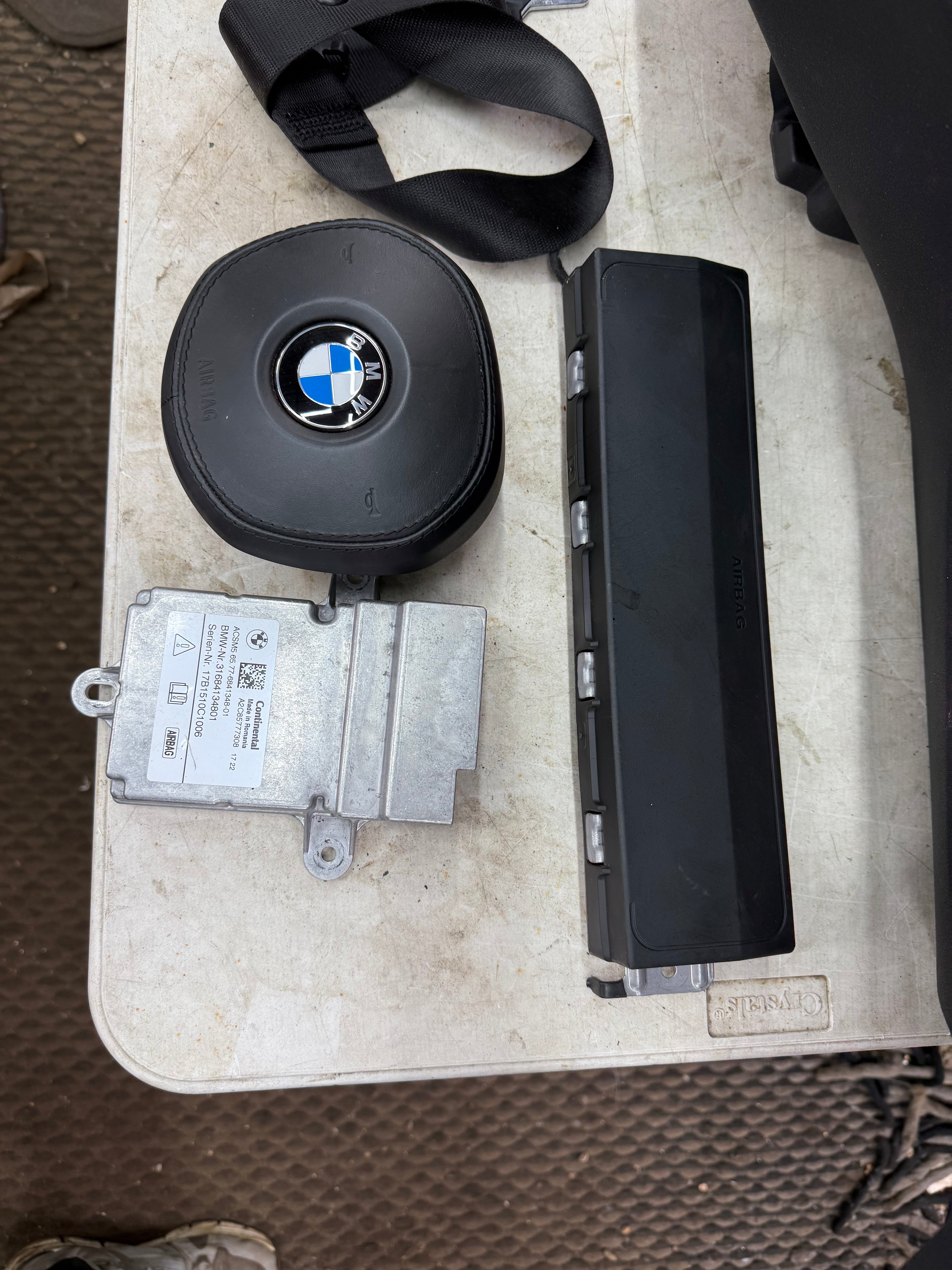 BMW 5 Series G30 Complete Airbag Kit