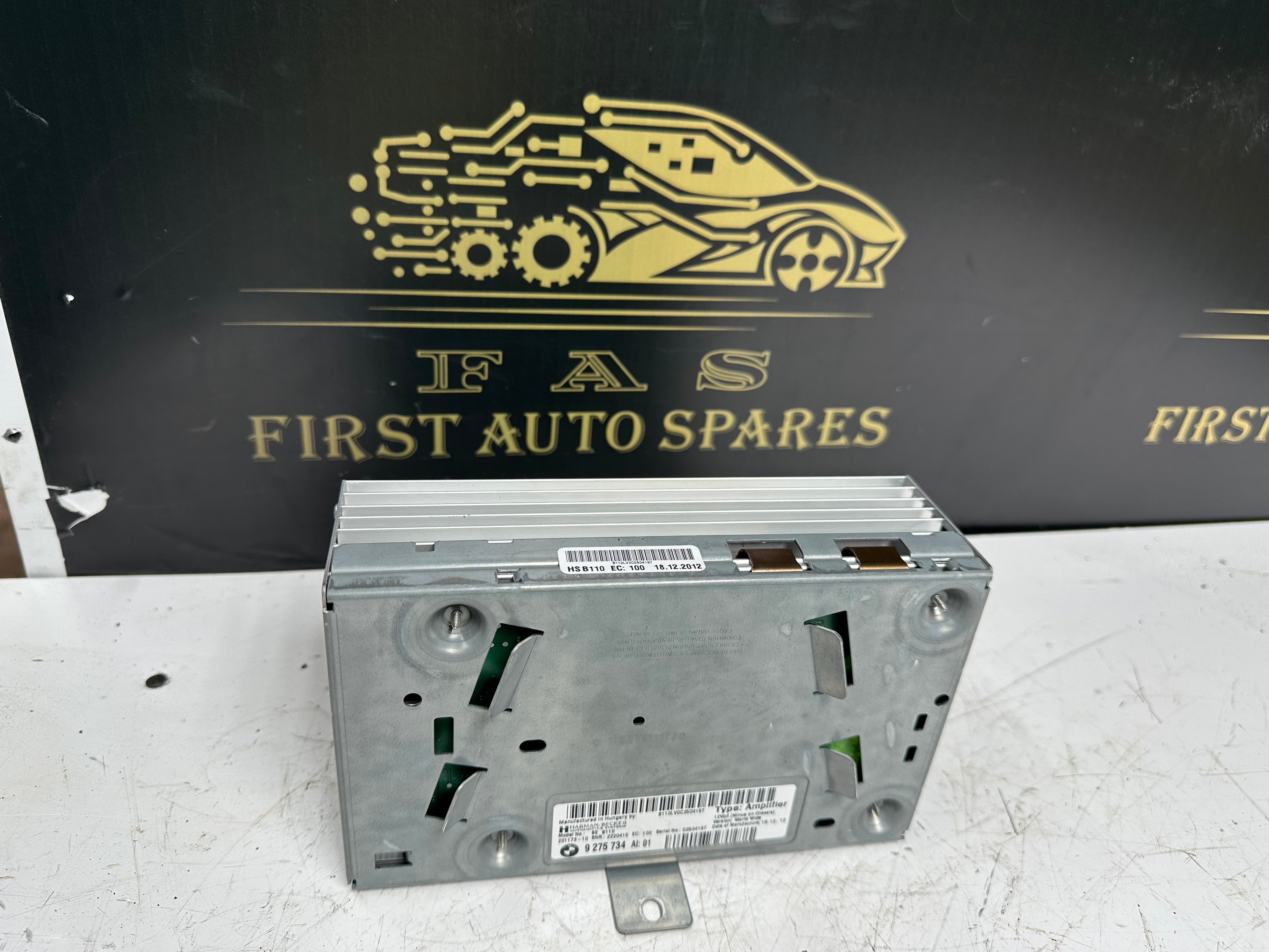 BMW F06 F12 F13 Harman HiFi System Audio Amplifier (9275734) (201173-10)