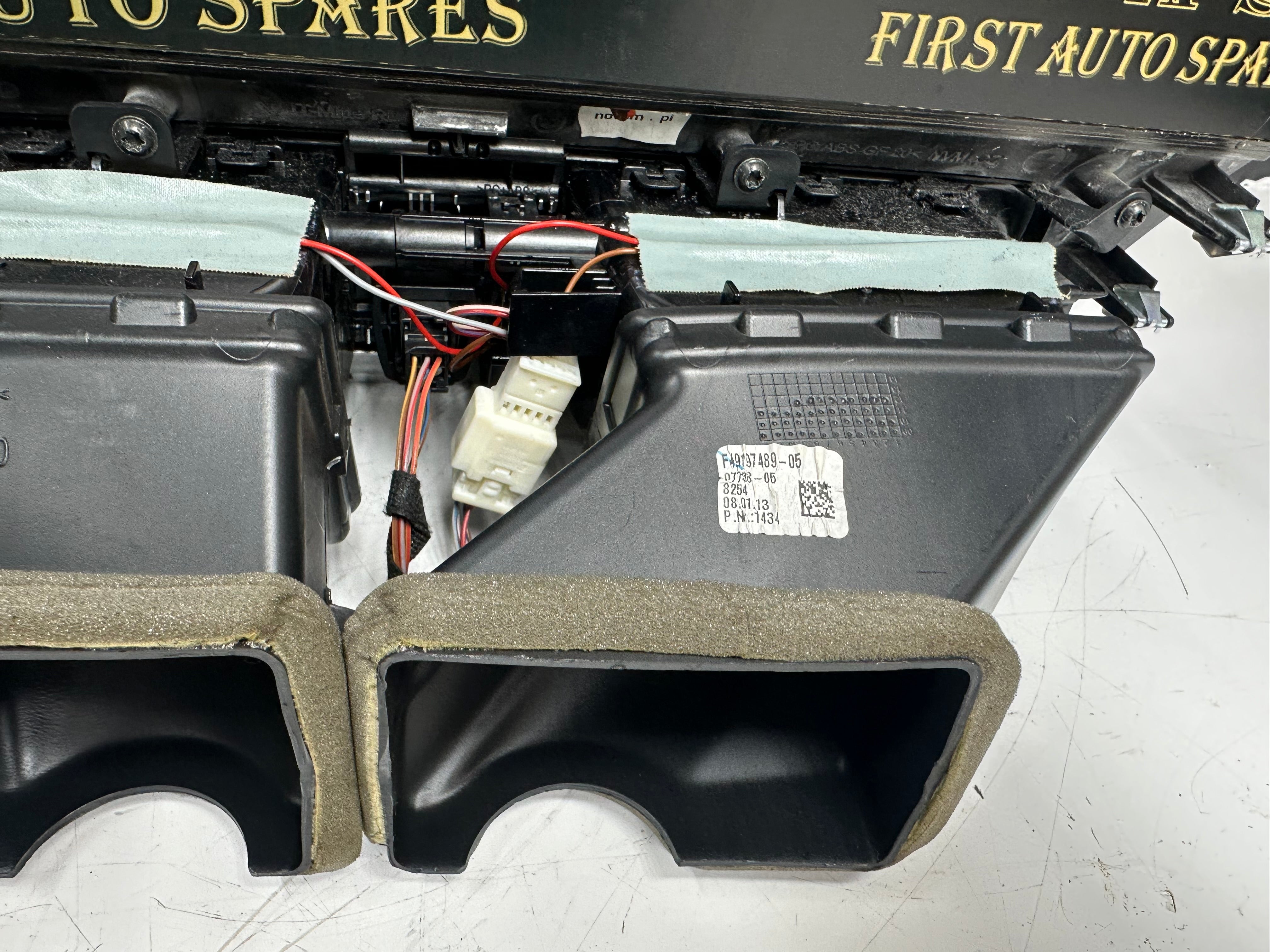 BMW 6 Series M Sport Gran Coupe Dash Air Vent Trim with Grilles & Start/Stop Button