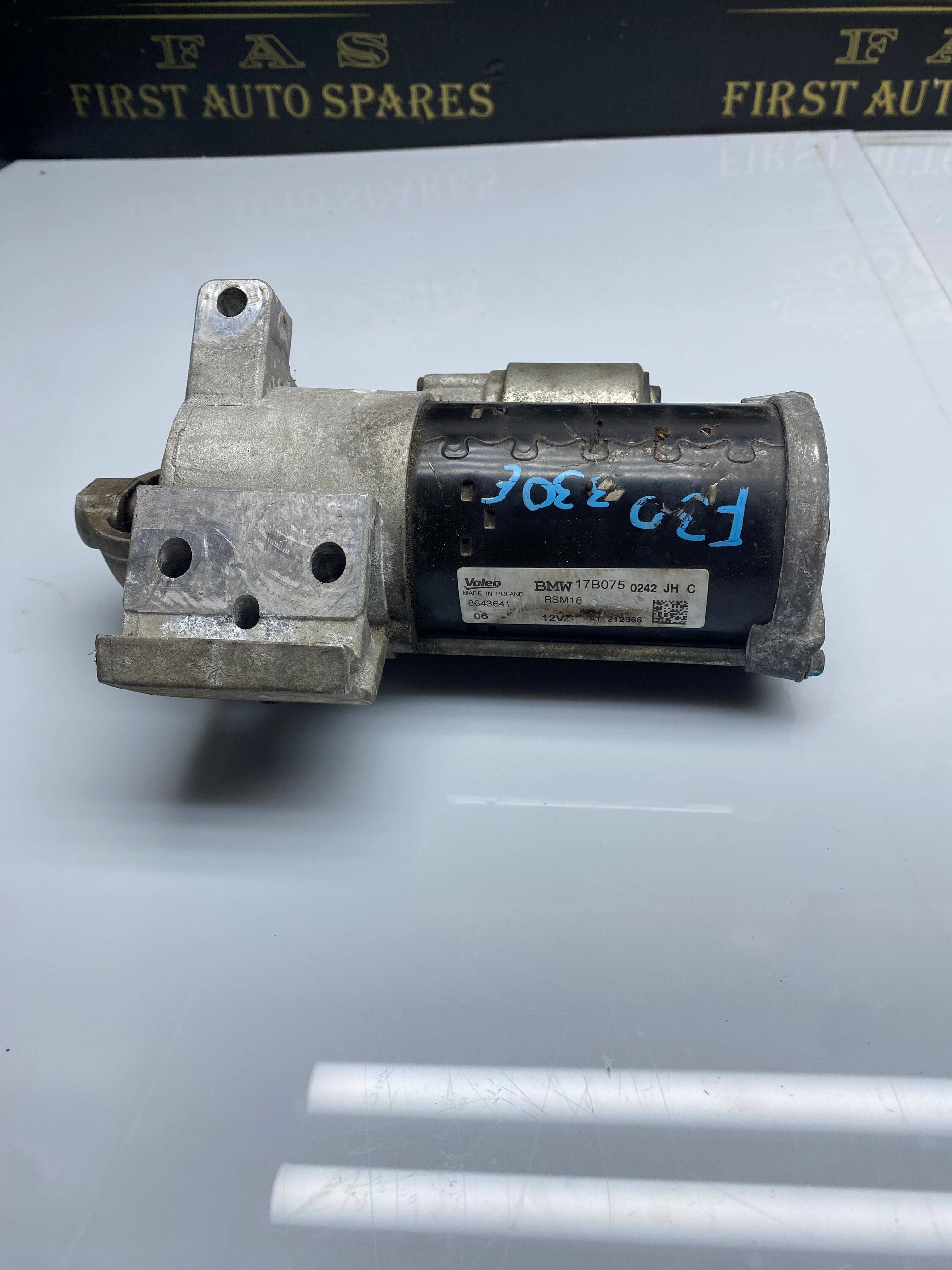 BMW 3 Series F30 LCI Engine Starter Motor – 2015–2019 (8643641)