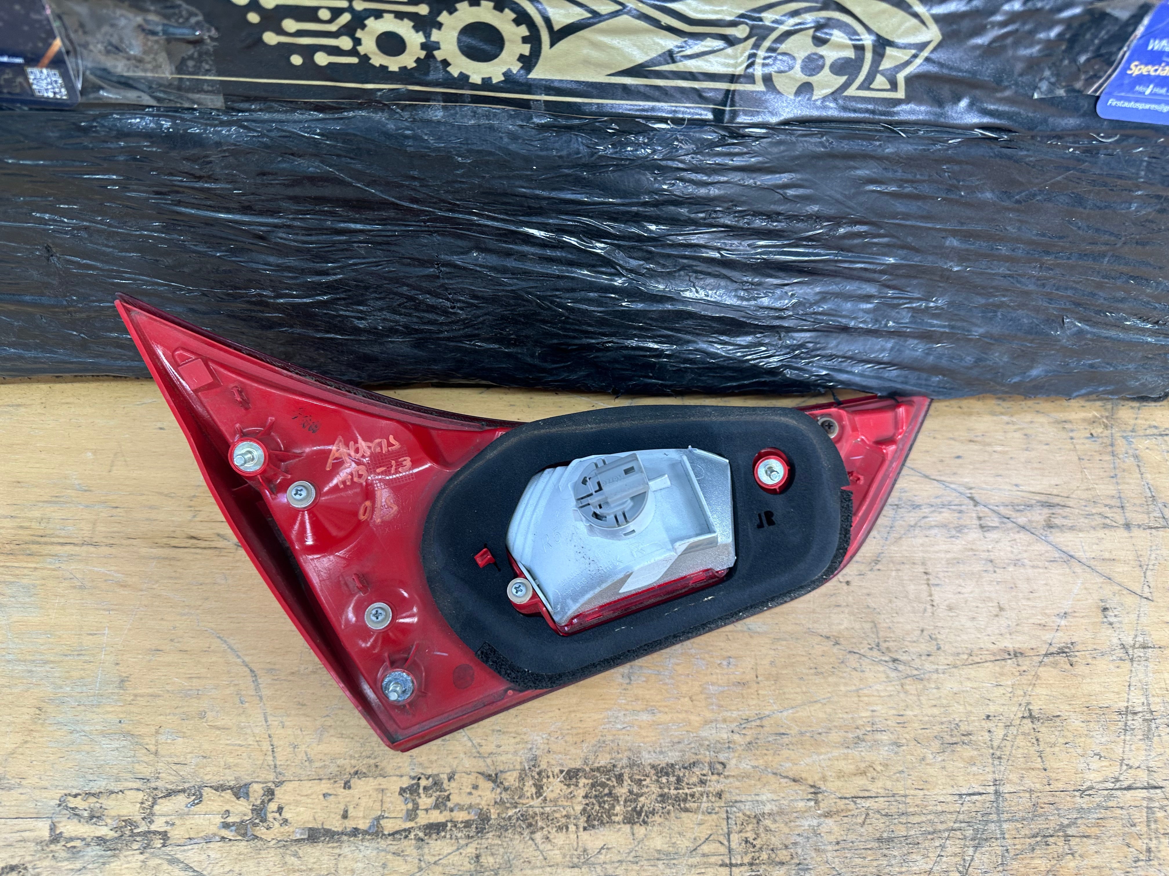 Toyota Auris E18 Hatchback 2012-2015 Driver’s Right Inner Rear Tail Light (02-260)