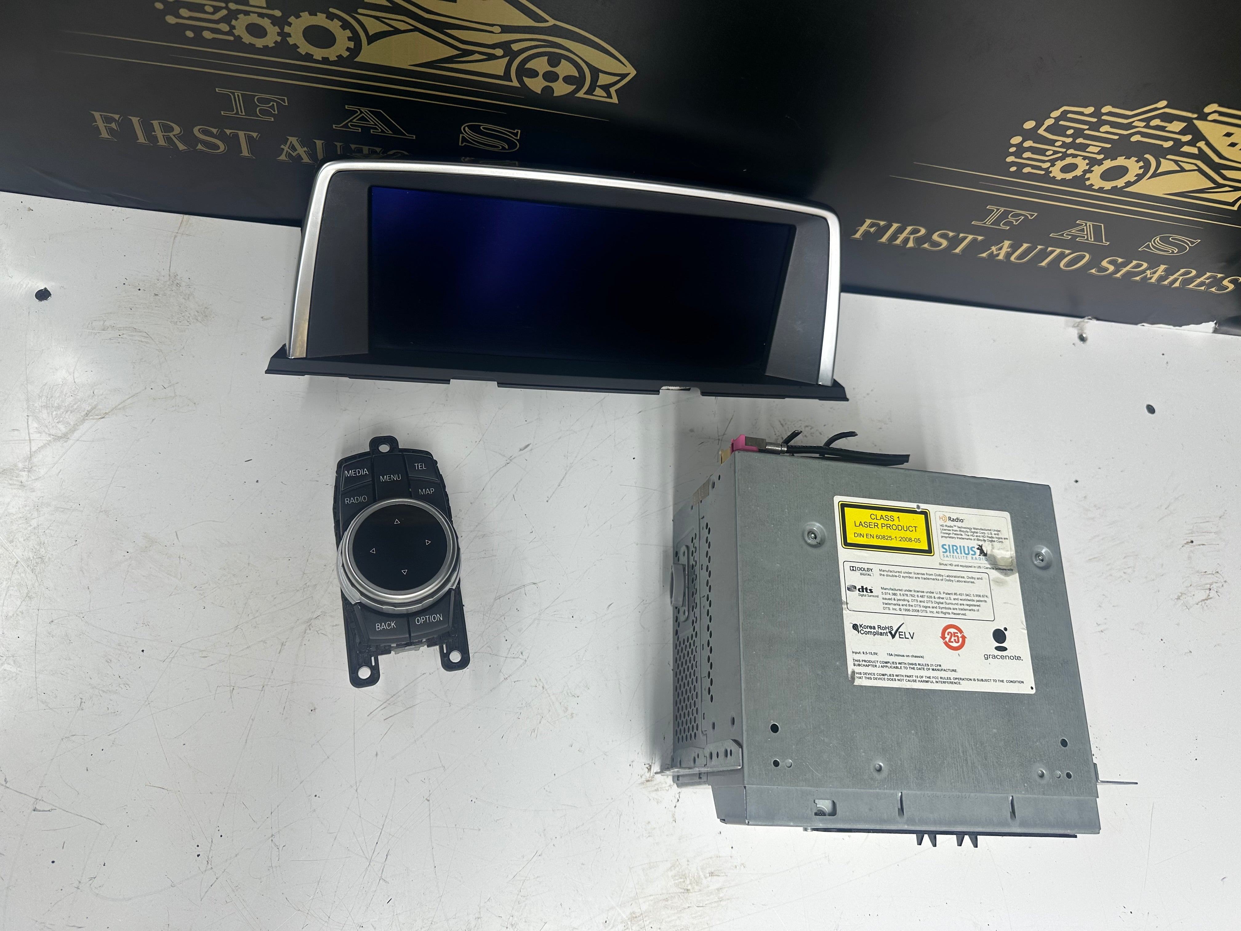 BMW 6 Series F06 F12 Complete Sirius & Alpine System (6512 CI 9170277) (156142 10)