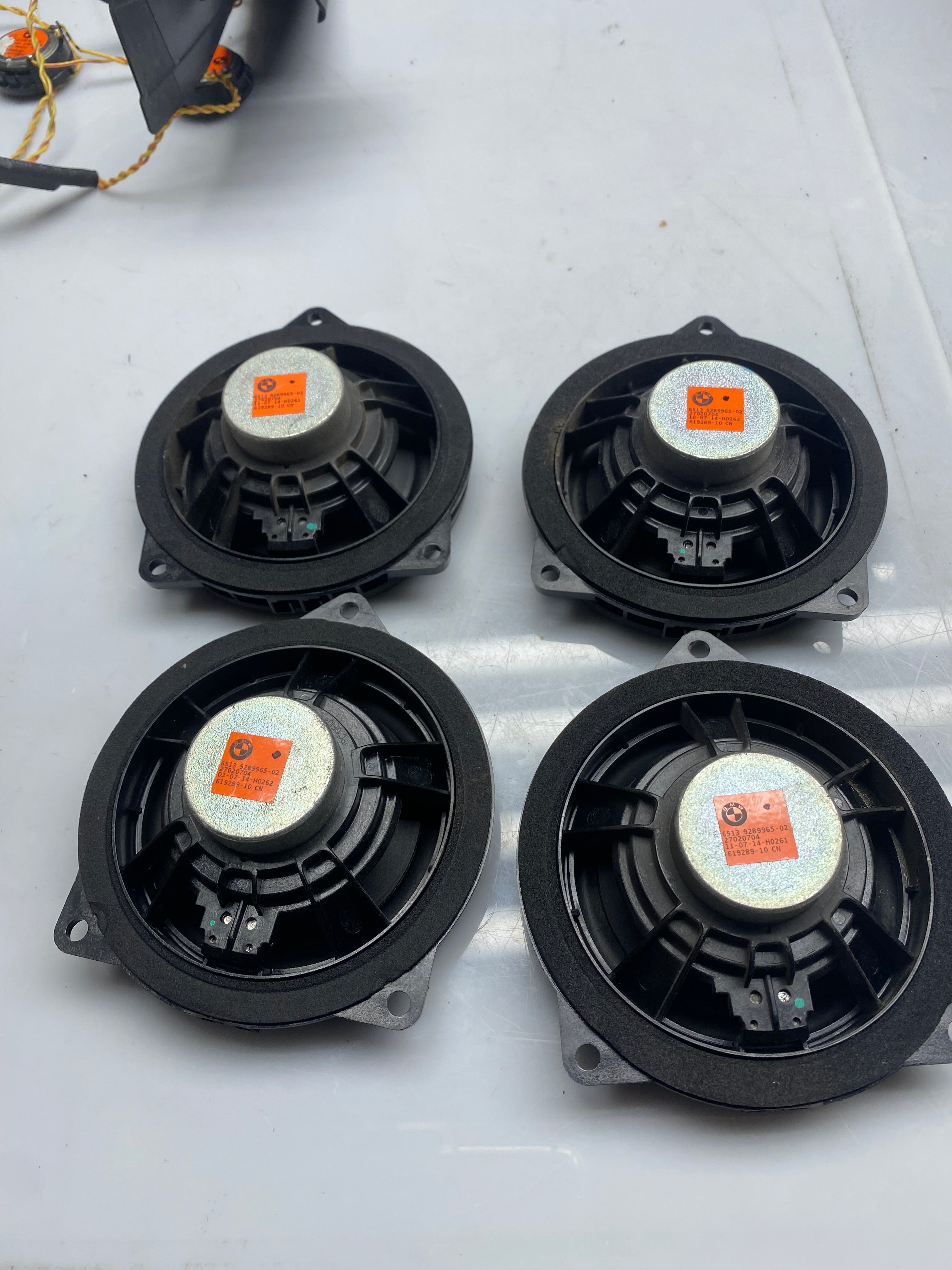 BMW 3 Series F30 Harman Kardon Complete Speaker Kit – Speakers, Tweeters, Subwoofers & Rear Parcel Shelf – 2012–2019
